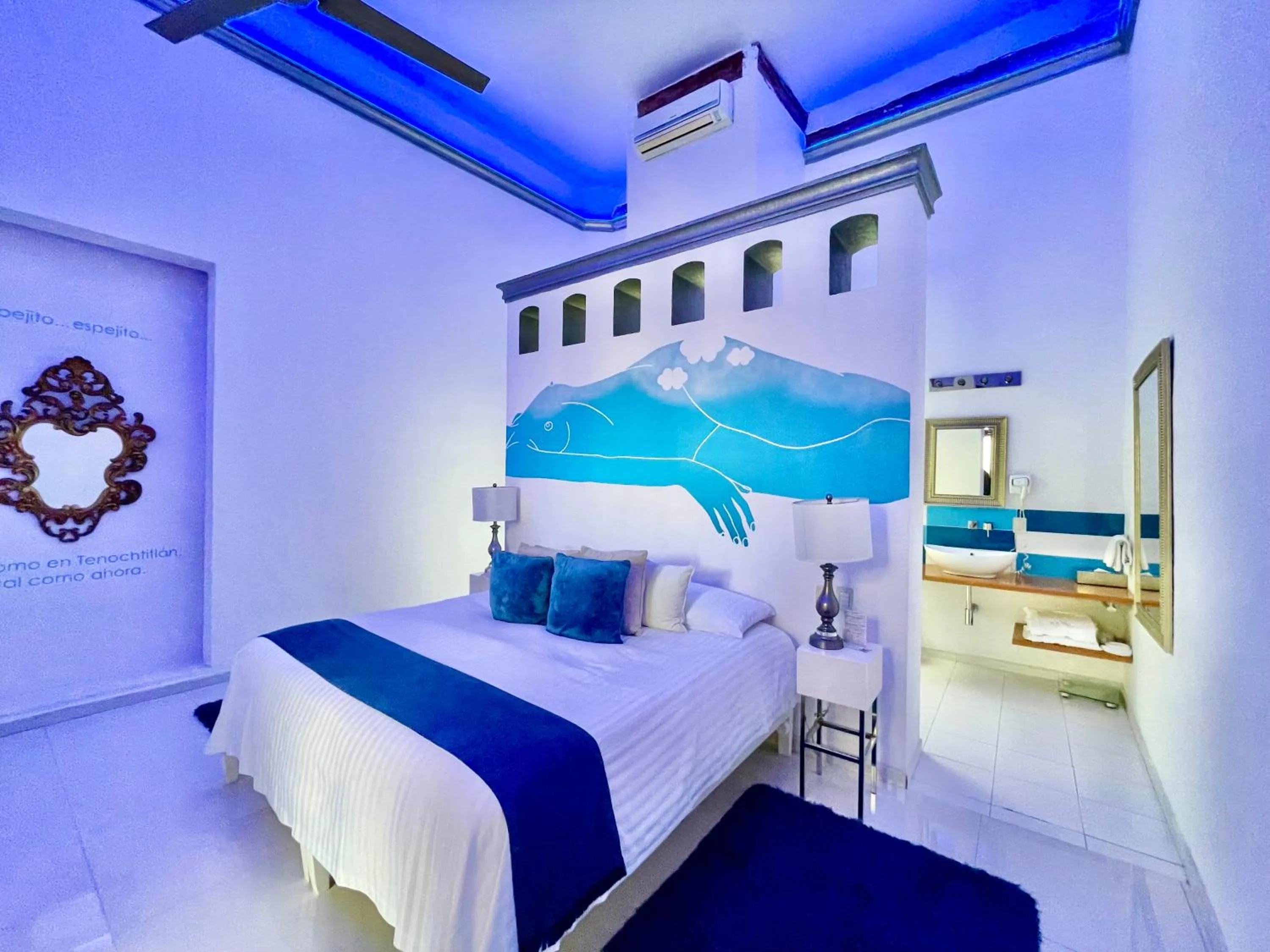 Bed in El Sueño Hotel & Spa