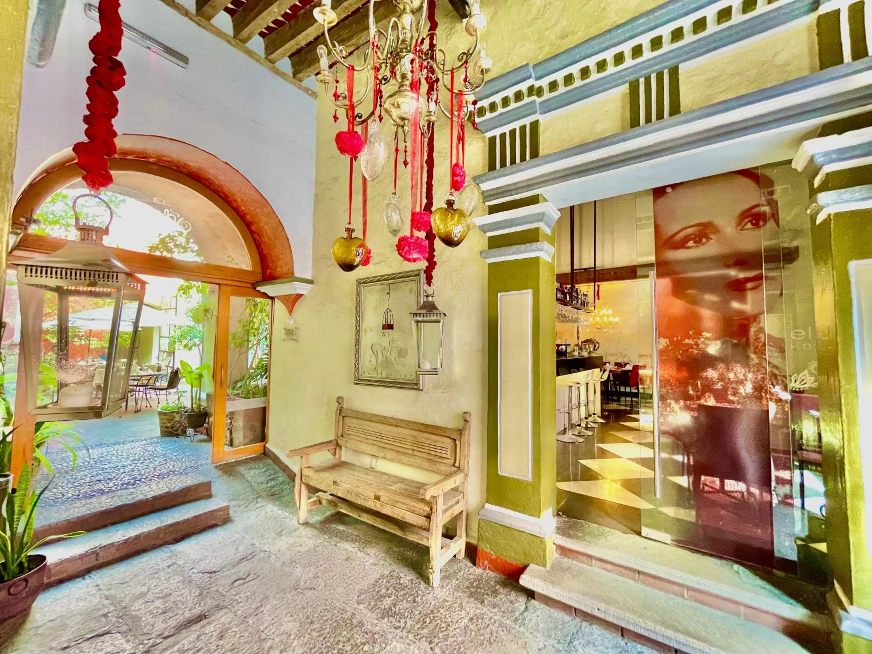 Patio in El Sueño Hotel & Spa