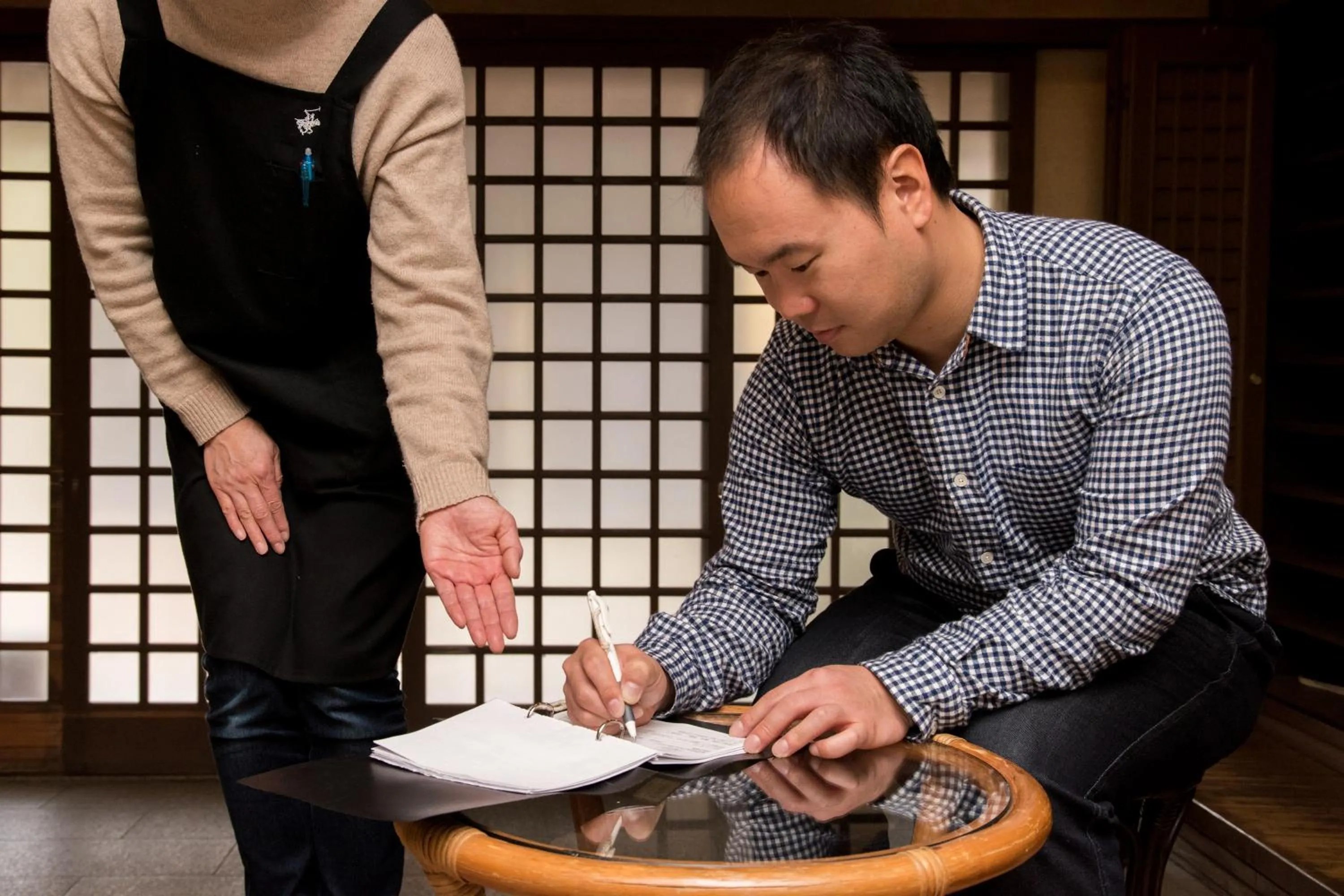 People in Kyo no Minshuku Ohara no Sato