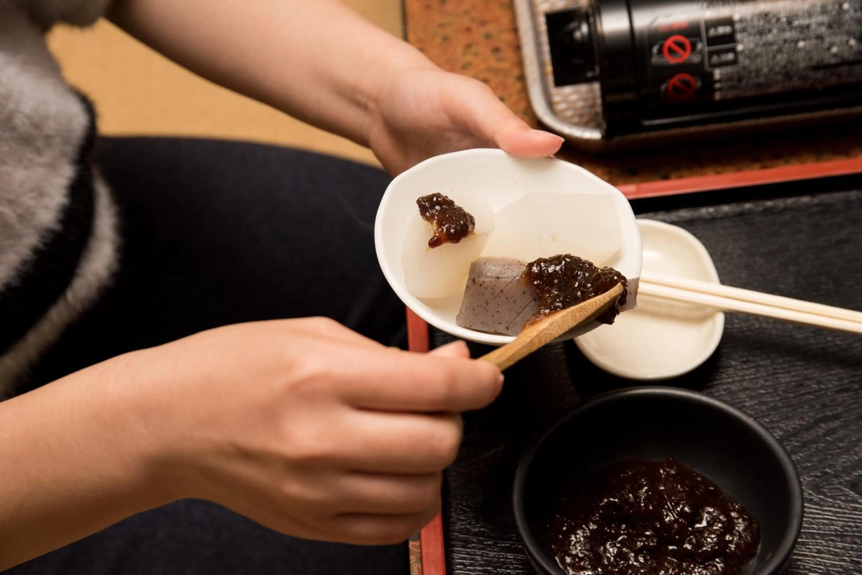 Asian breakfast in Kyo no Minshuku Ohara no Sato