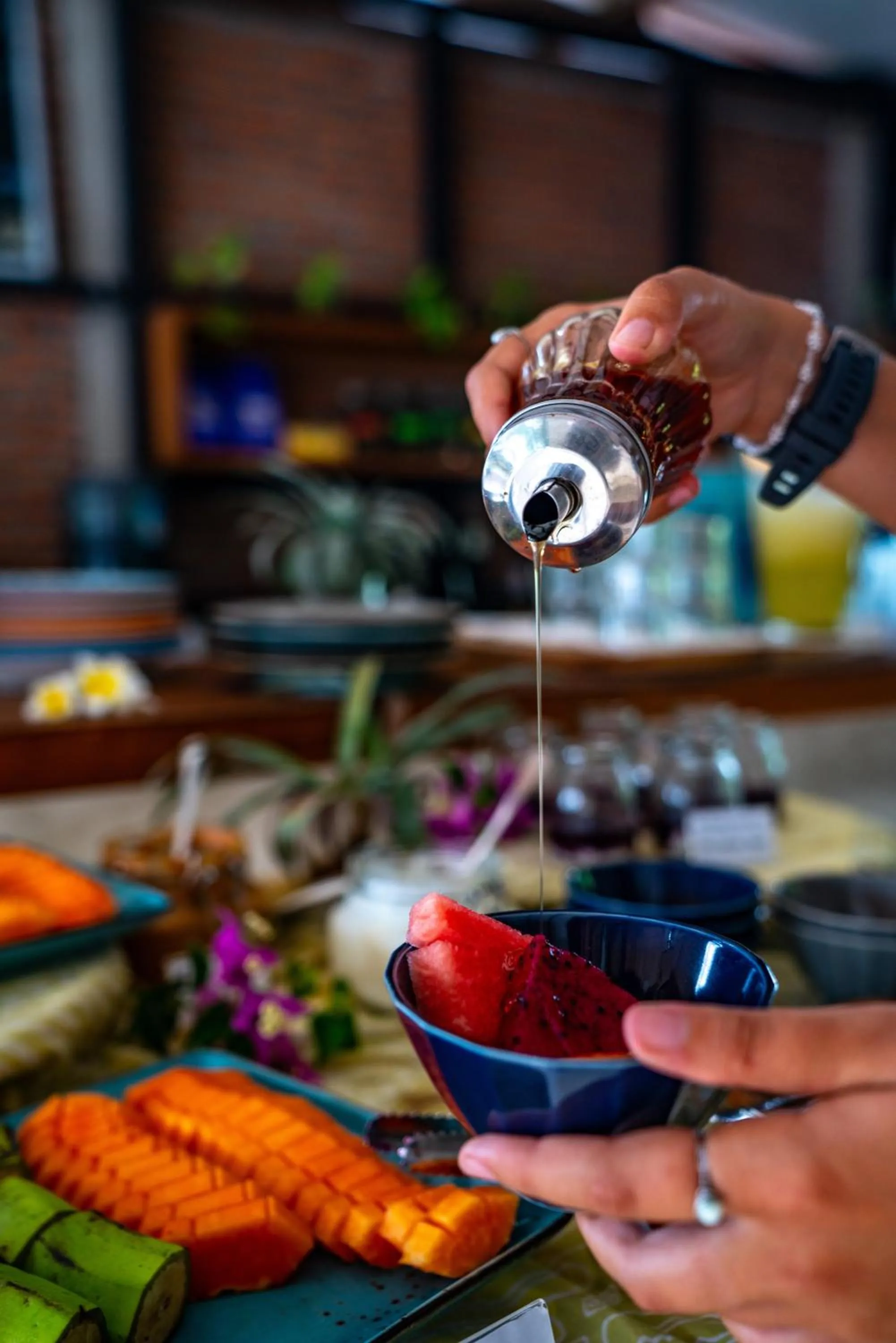 Breakfast in Manta Dive Gili Trawangan Resort
