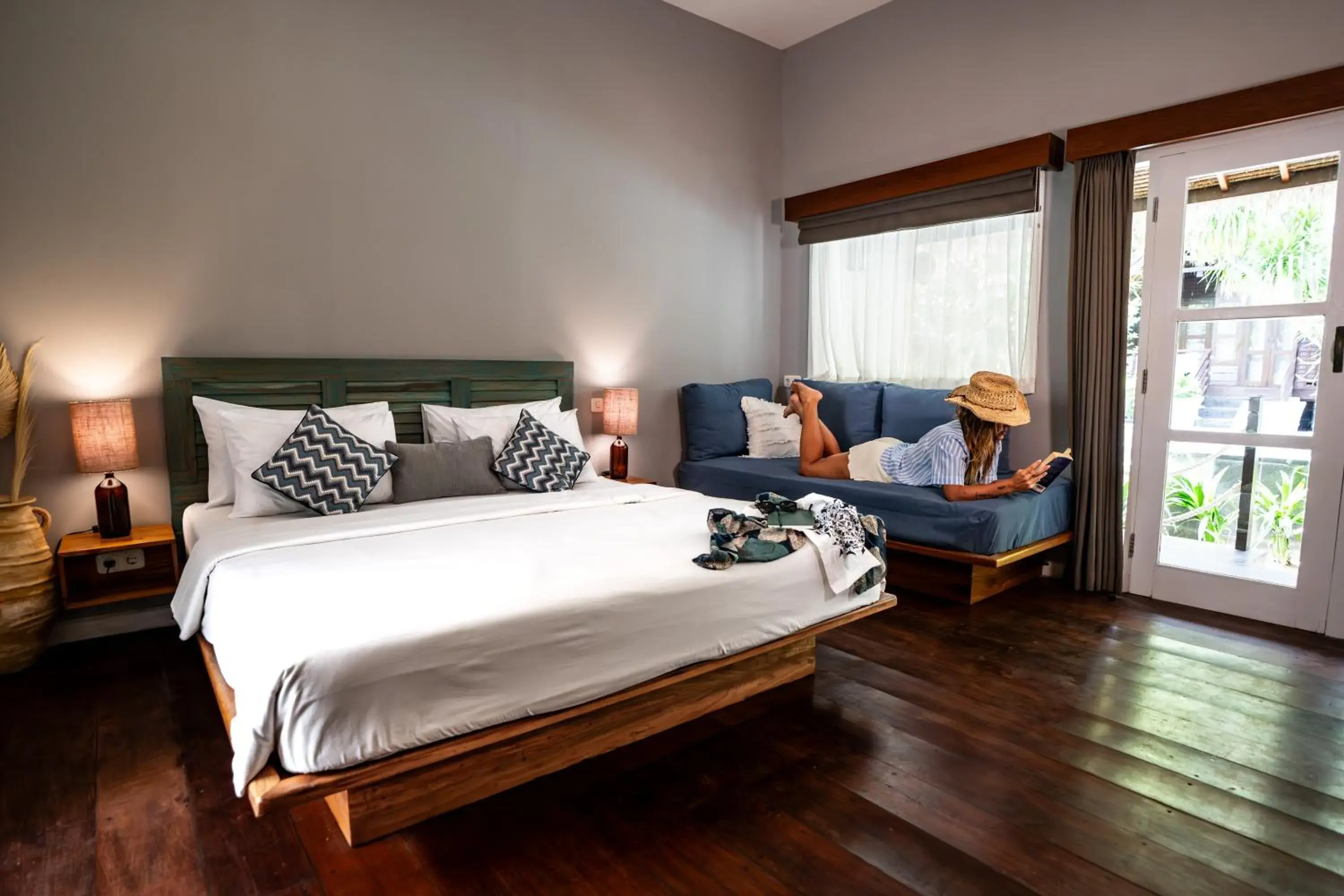 Deluxe Room in Manta Dive Gili Trawangan Resort Deluxe Room in Manta Dive Gili Trawangan Resort