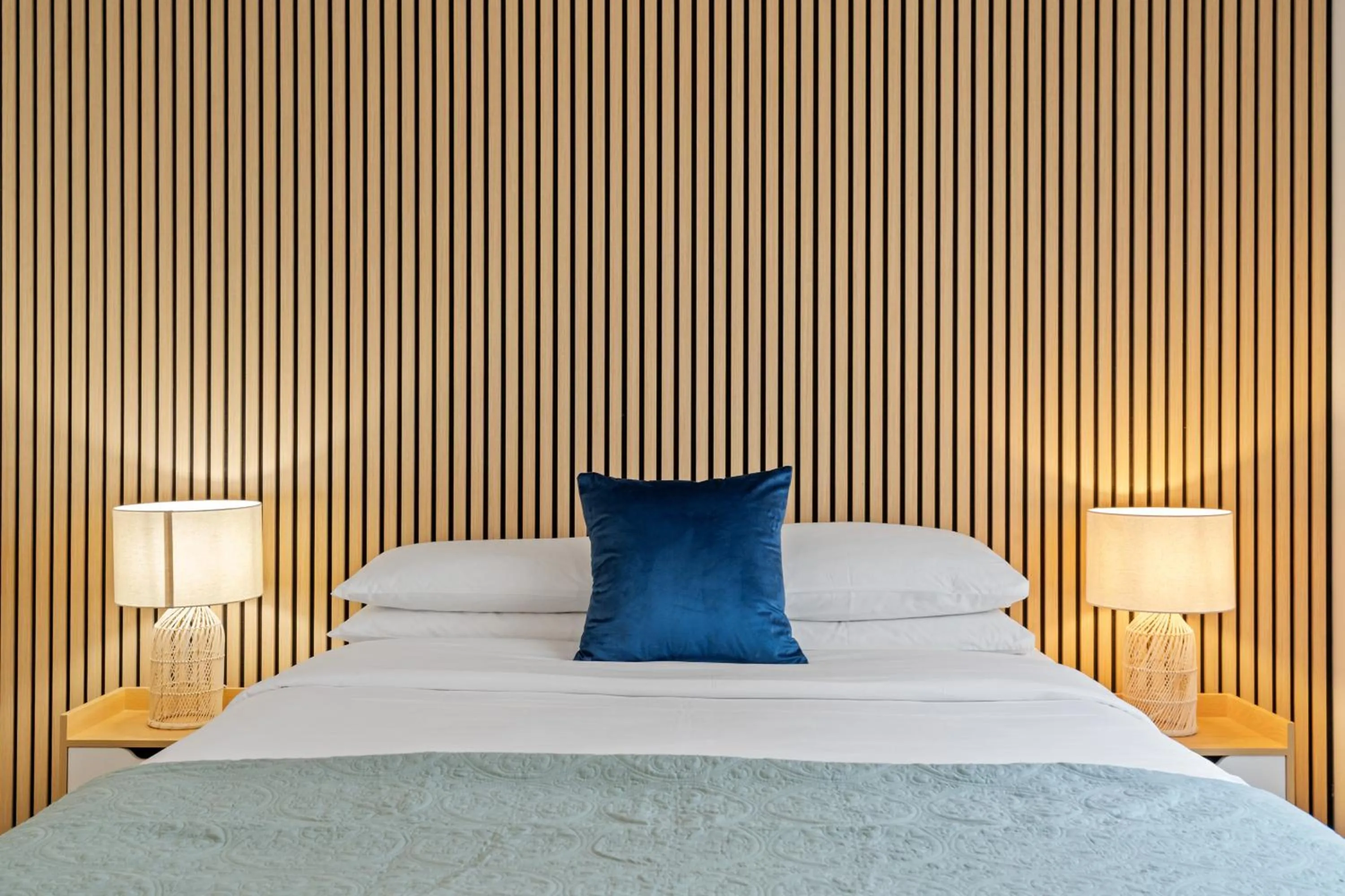 Bed in Pacific Motor Inn