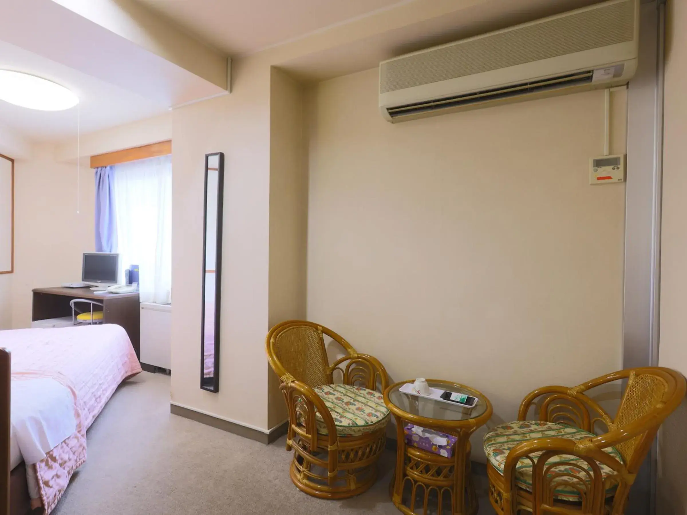 Bed in Hotel Sunplaza Tsugaike Bed in Hotel Sunplaza Tsugaike