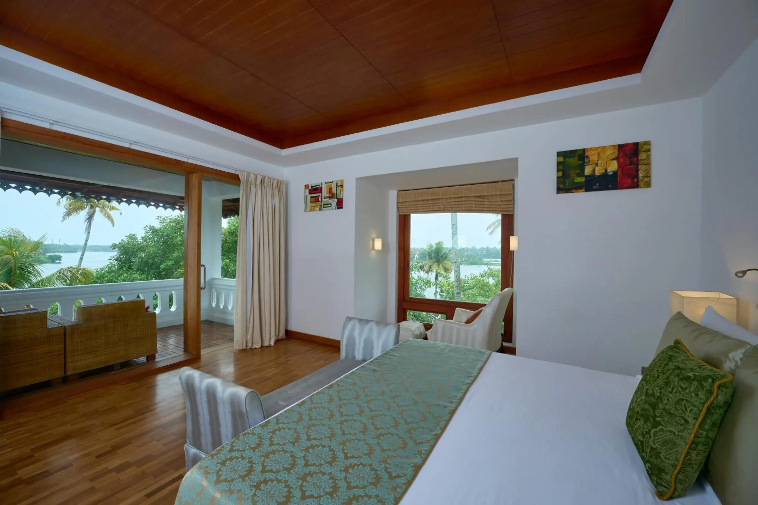 Heritage Suite in The Leela Ashtamudi, A Raviz Hotel Heritage Suite in The Leela Ashtamudi, A Raviz Hotel