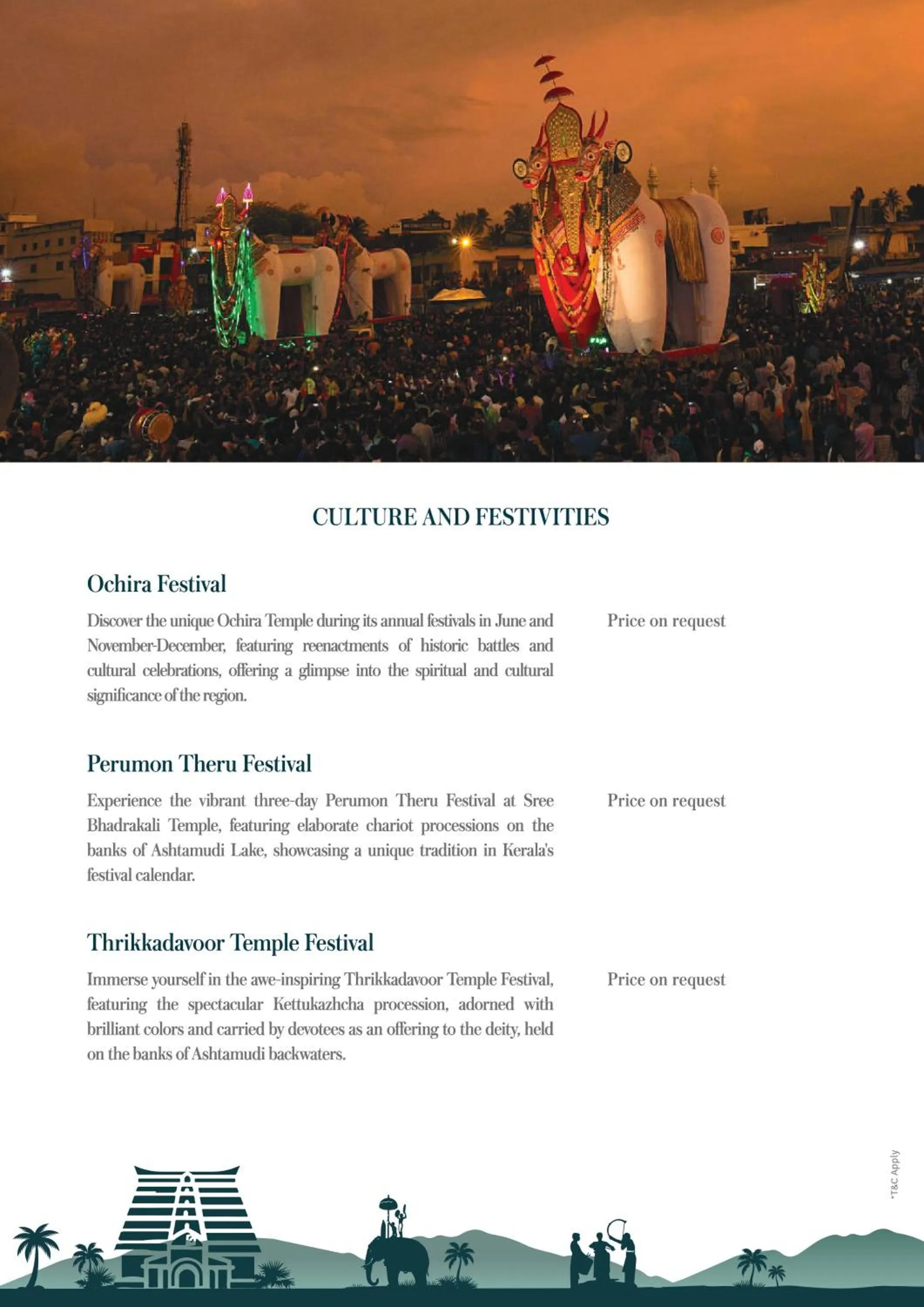 Entertainment in The Leela Ashtamudi, A Raviz Hotel