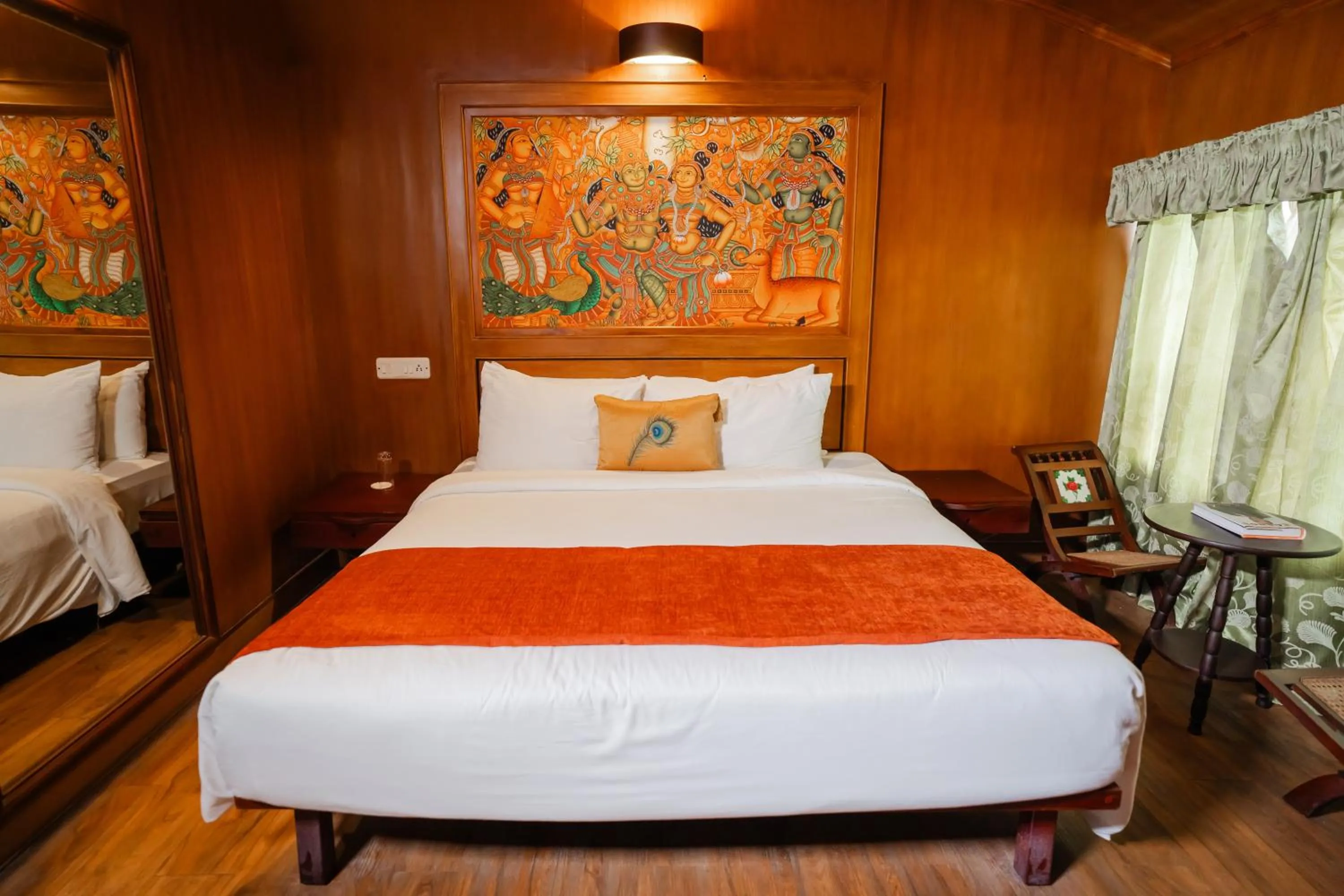 Bed in The Leela Ashtamudi, A Raviz Hotel