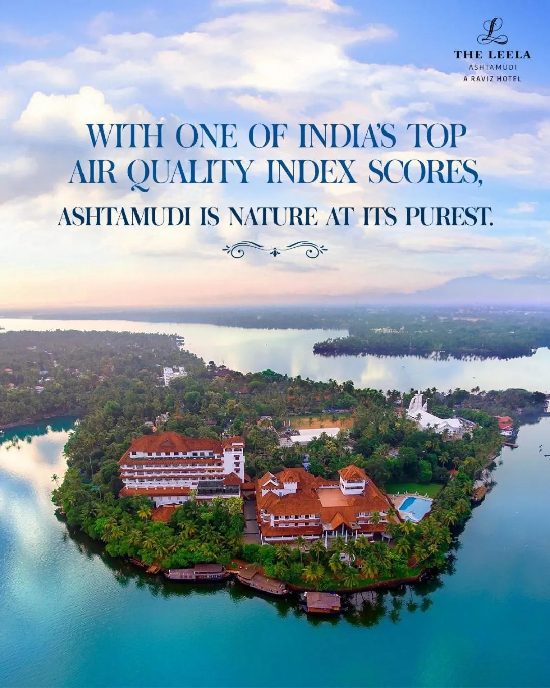 Property building in The Leela Ashtamudi, A Raviz Hotel