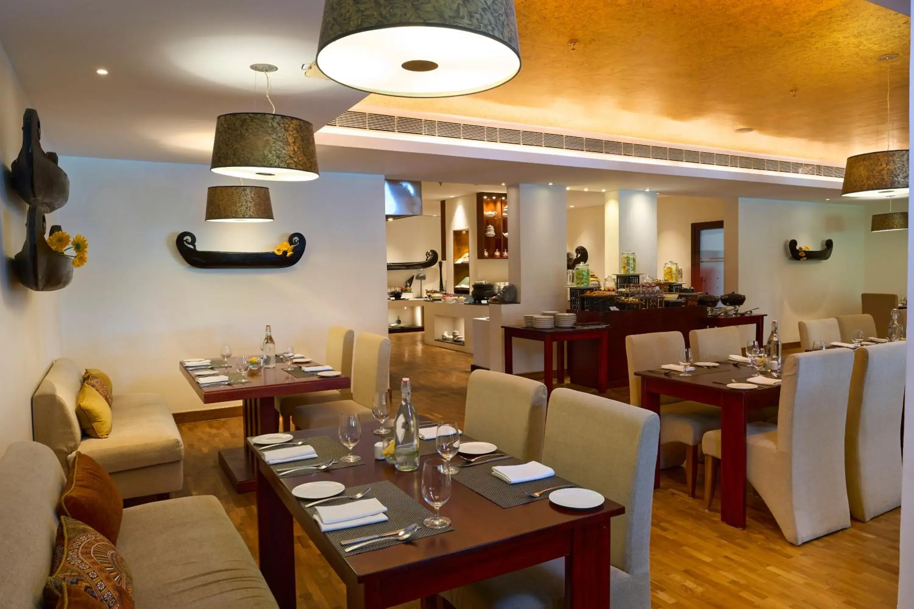 Restaurant/places to eat in The Leela Ashtamudi, A Raviz Hotel Restaurant/places to eat in The Leela Ashtamudi, A Raviz Hotel