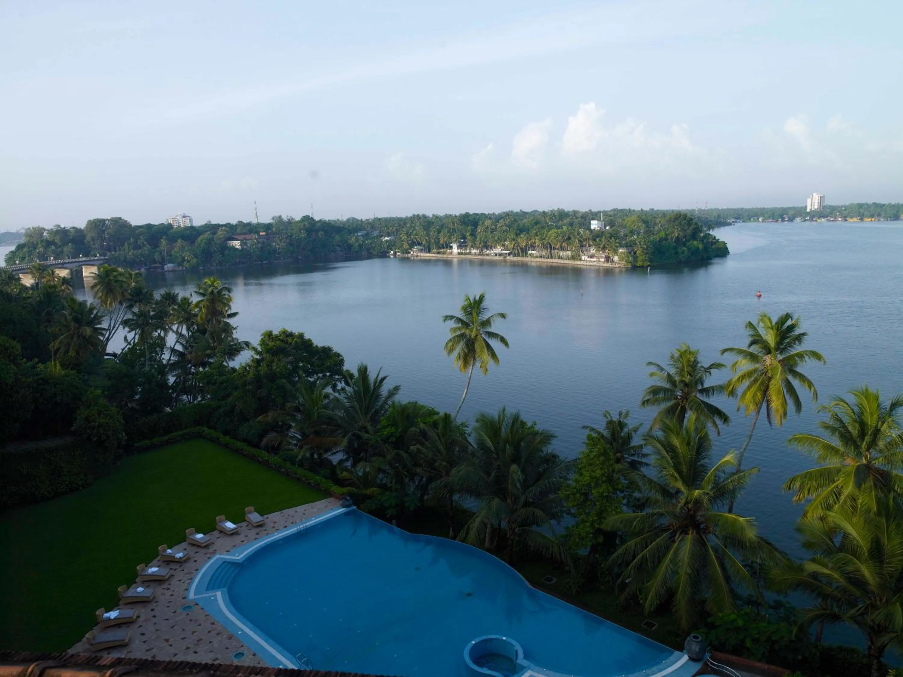 Bird's eye view in The Leela Ashtamudi, A Raviz Hotel