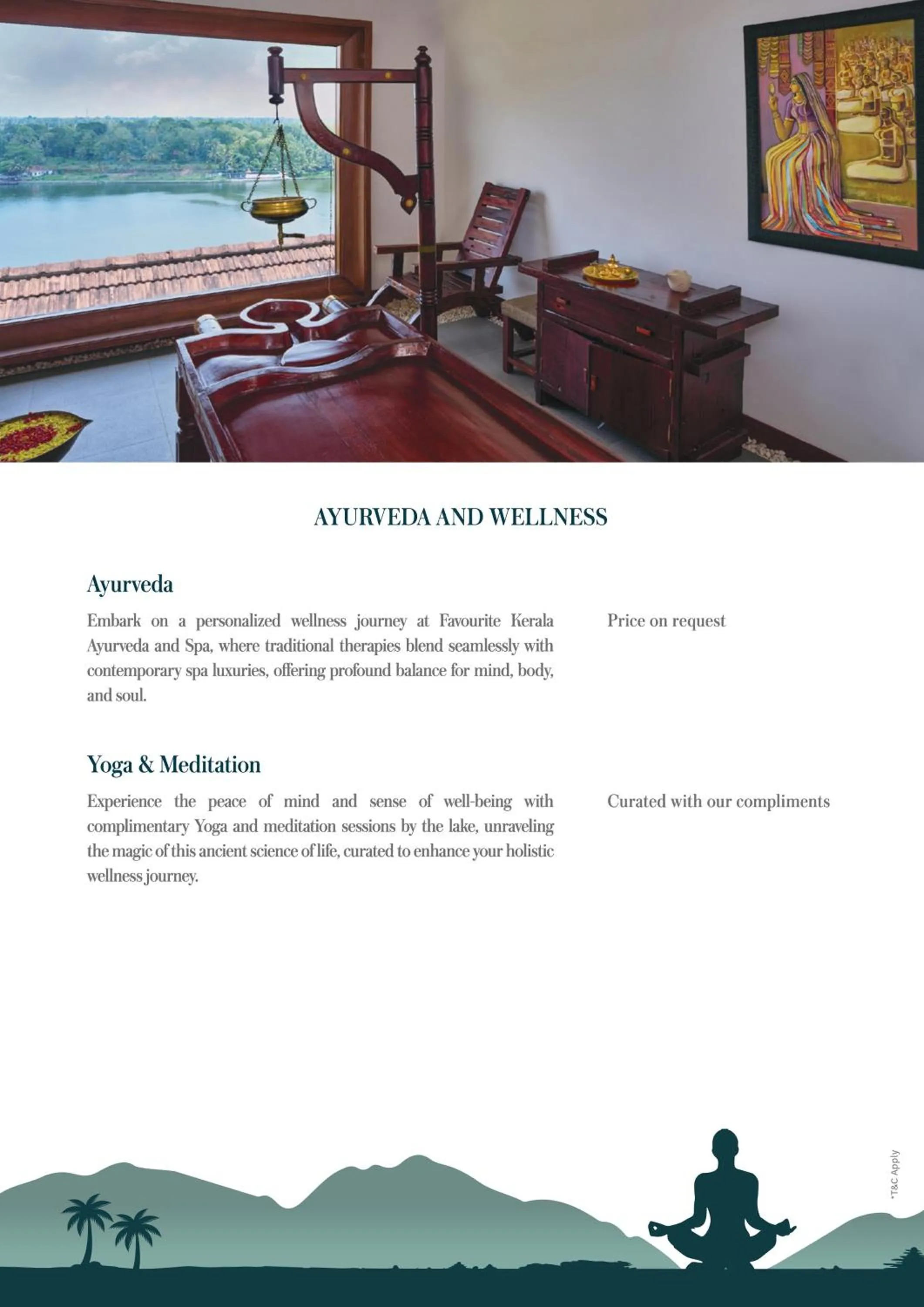 Spa and wellness centre/facilities in The Leela Ashtamudi, A Raviz Hotel