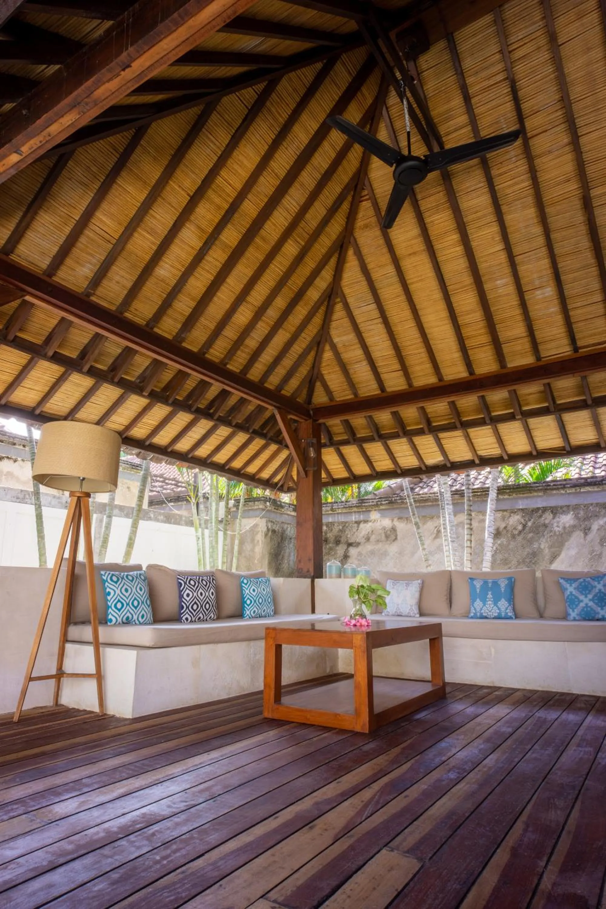 Living room in Gili Villas