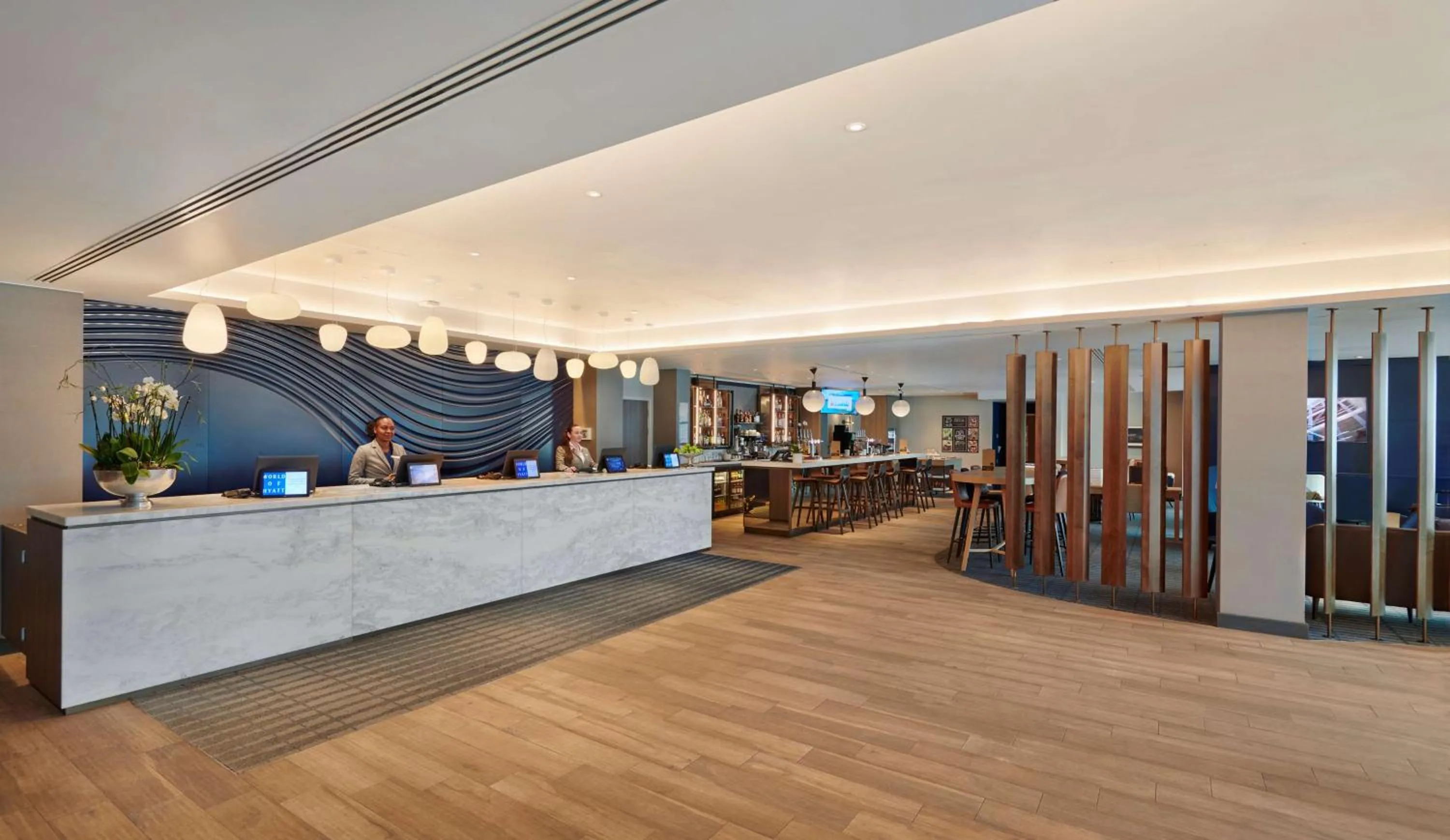 Lobby or reception in Hyatt Place London Heathrow Airport