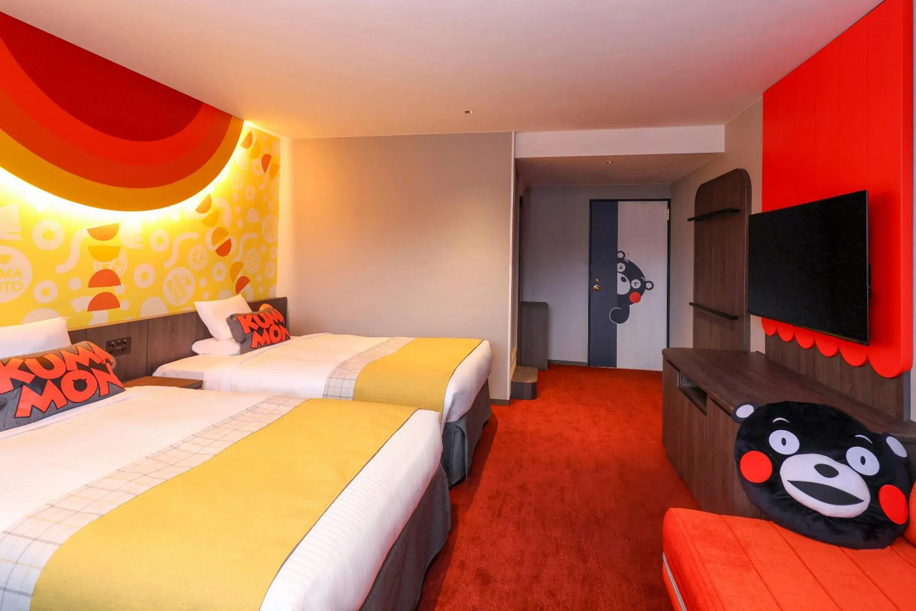 Photo of the whole room, Bed in Hotel Aso No Tsukasa Photo of the whole room, Bed in Hotel Aso No Tsukasa