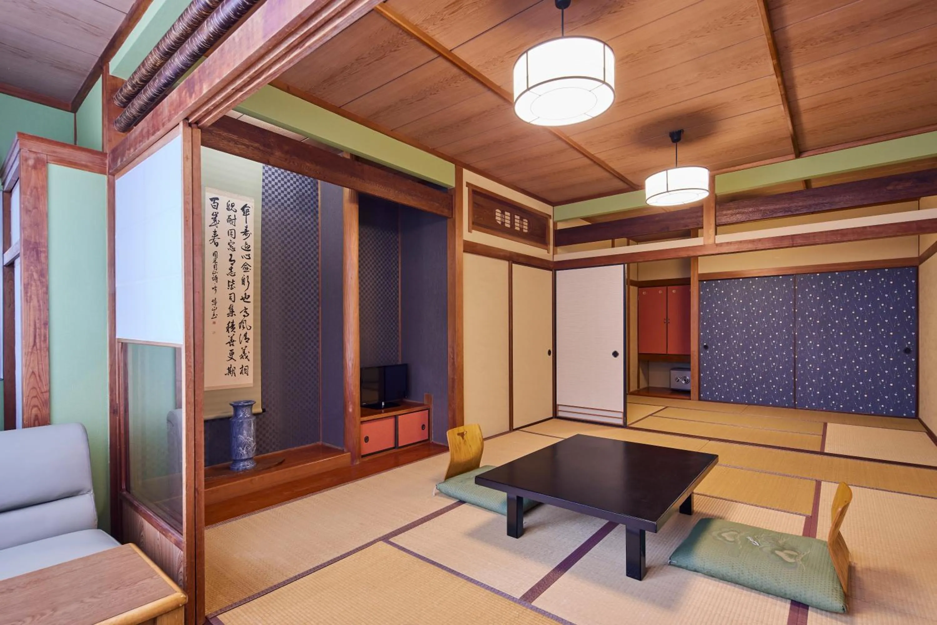 Living room in Kamenoi Hotel Aso Park Resort