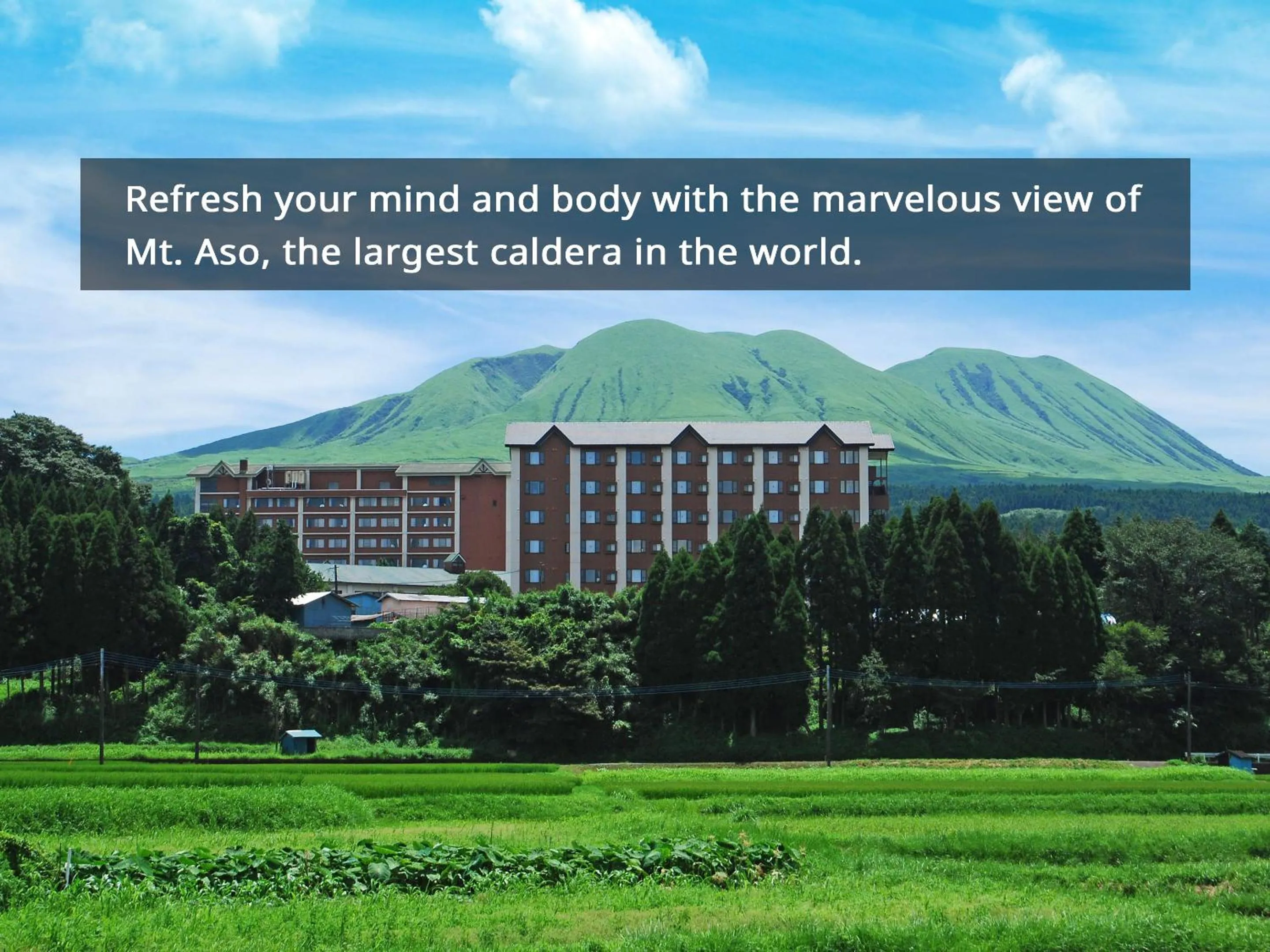 Property building in Kamenoi Hotel Aso Park Resort