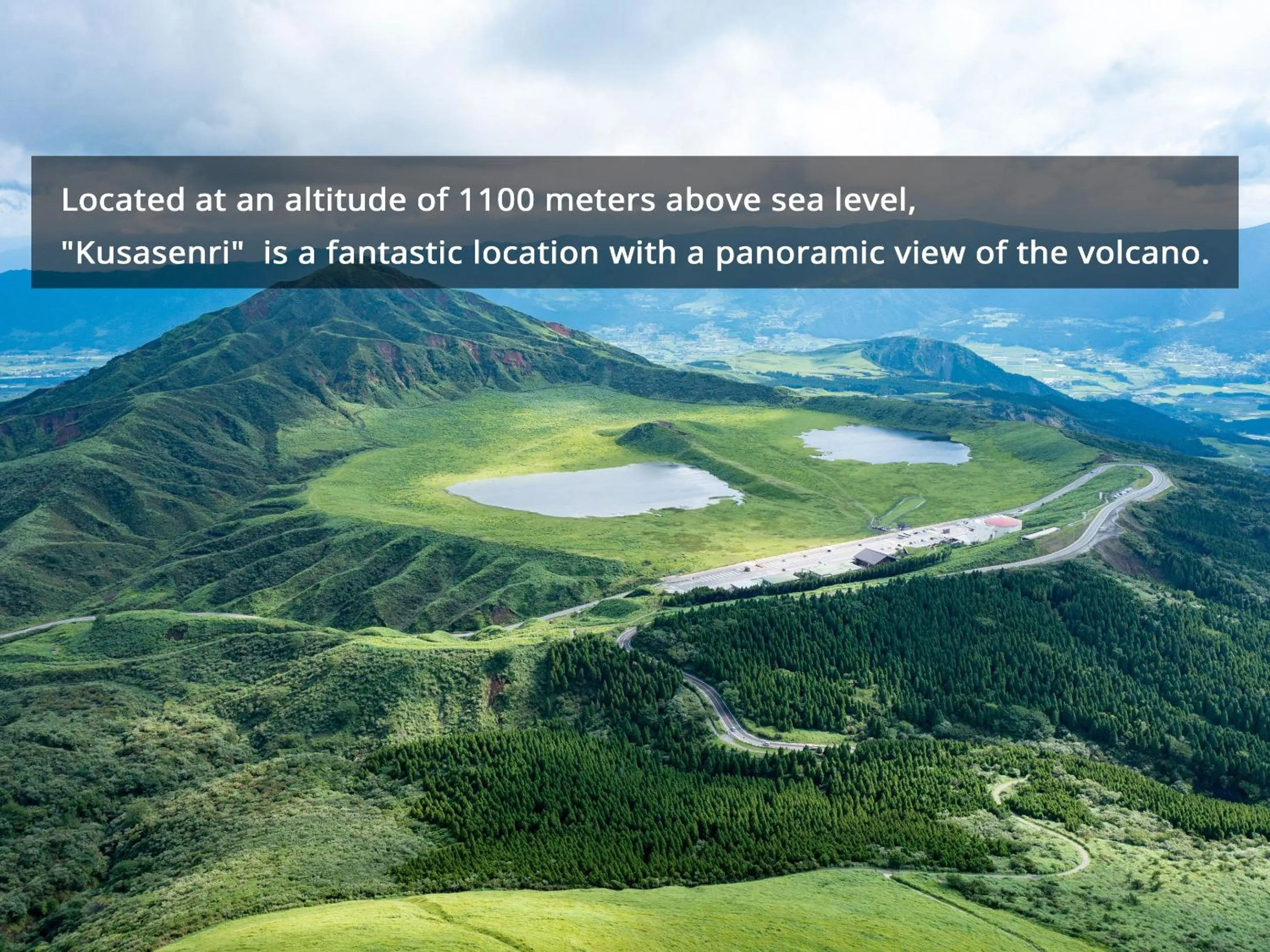 Natural landscape in Kamenoi Hotel Aso Park Resort