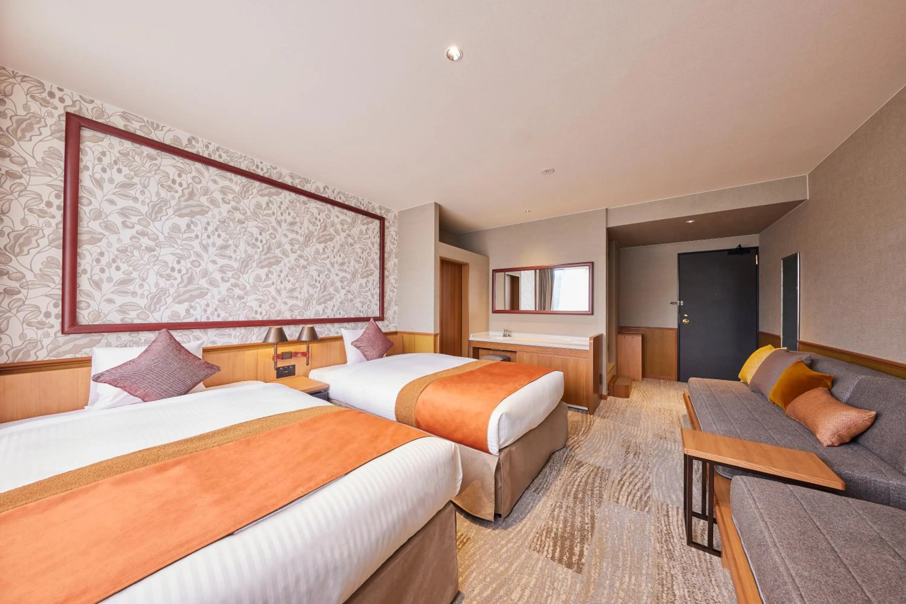 Bedroom, Bed in Kamenoi Hotel Aso Park Resort