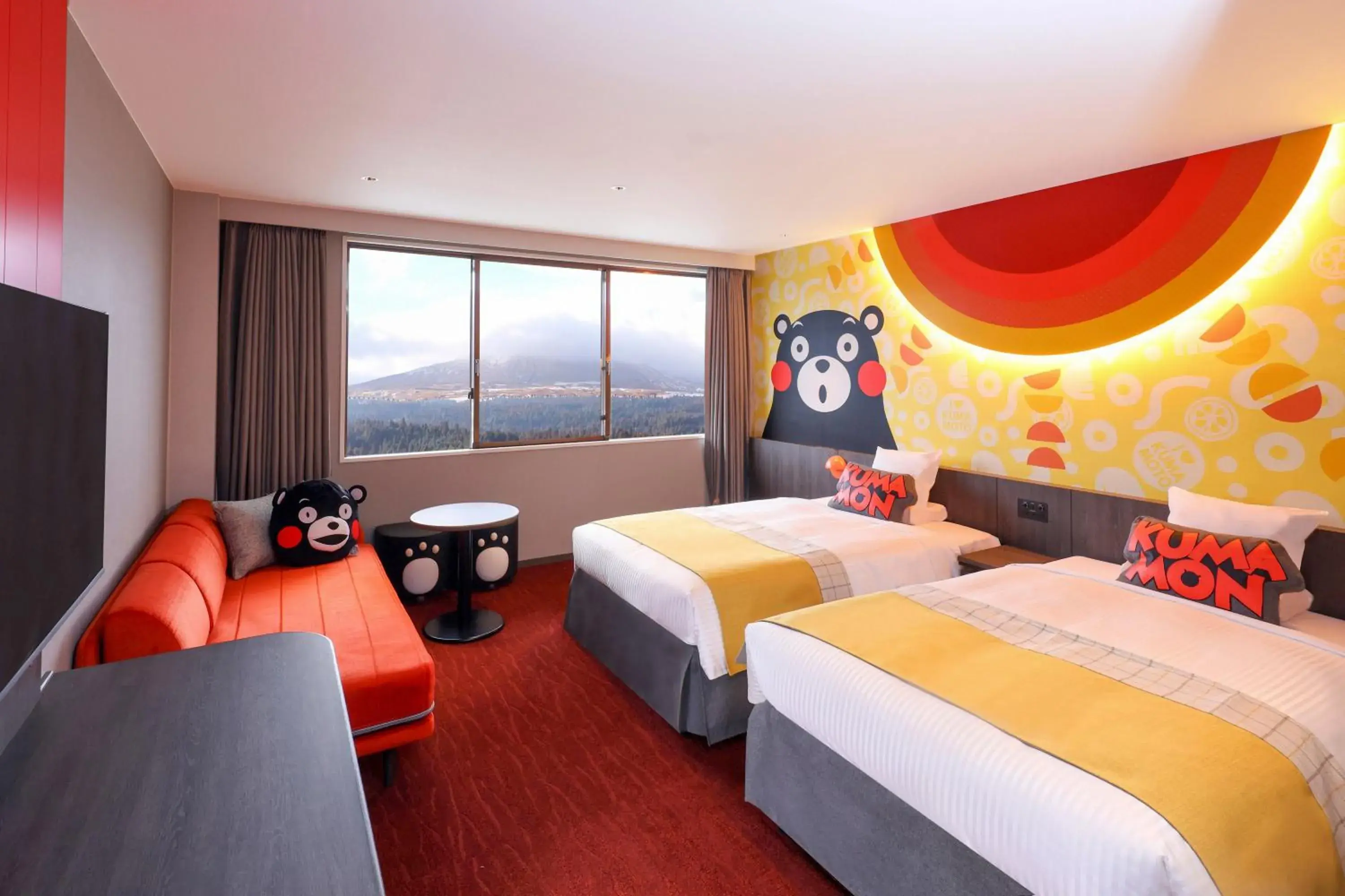 Photo of the whole room, Bed in Hotel Aso No Tsukasa Photo of the whole room, Bed in Hotel Aso No Tsukasa