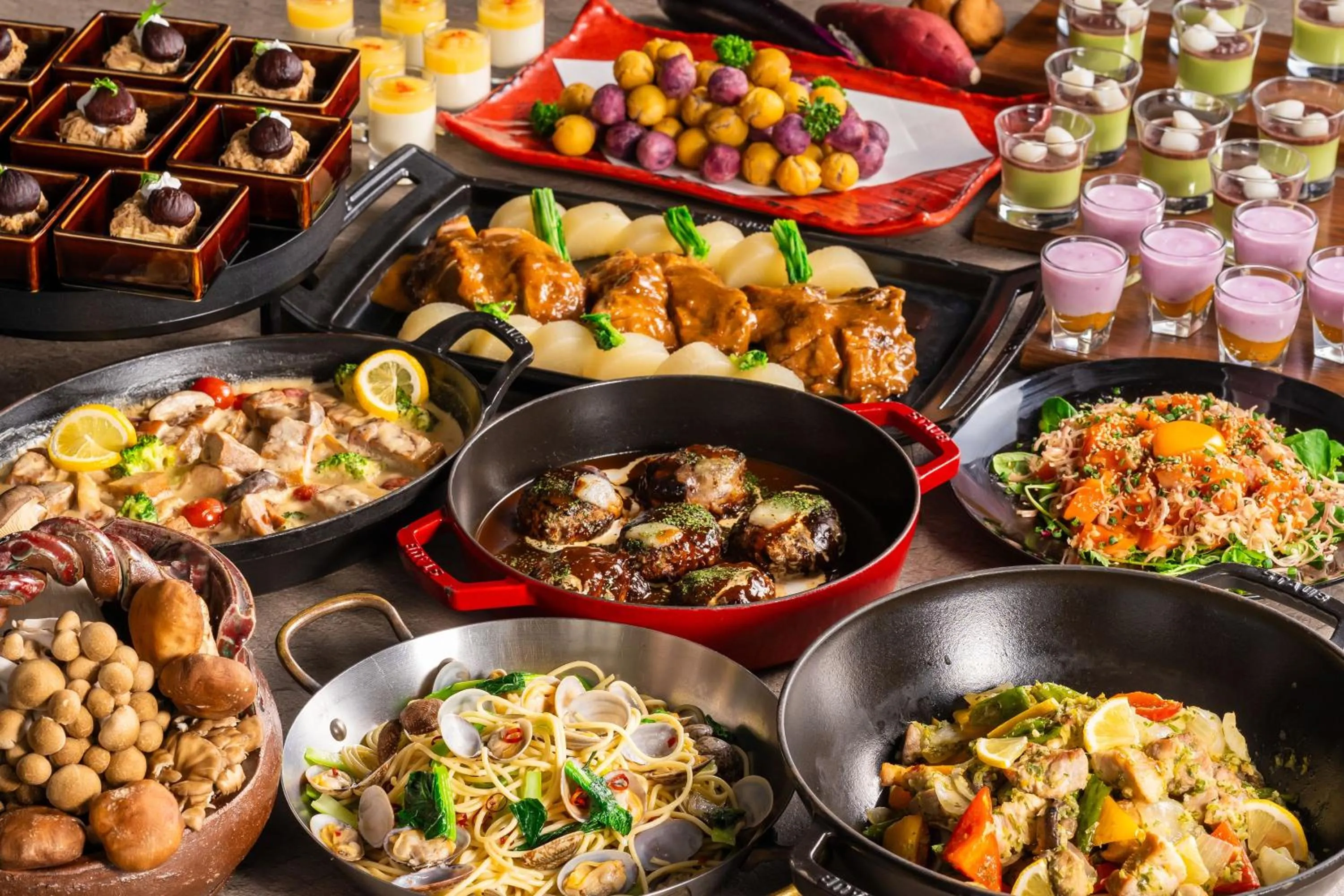 Dinner in Kamenoi Hotel Aso Park Resort