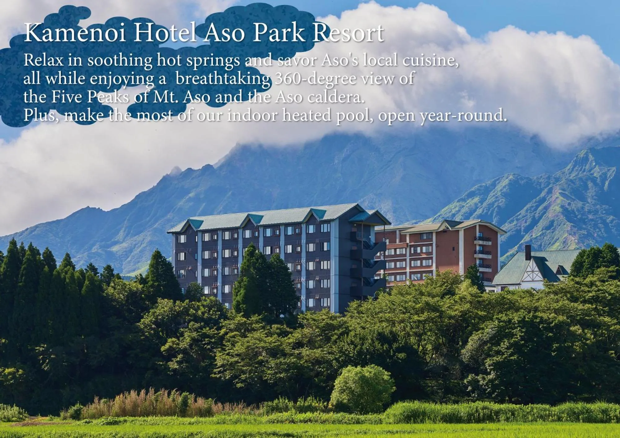 Property building in Kamenoi Hotel Aso Park Resort
