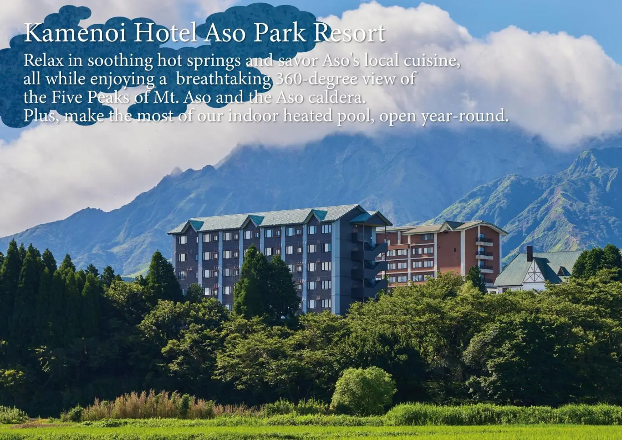Property building in Kamenoi Hotel Aso Park Resort Property building in Kamenoi Hotel Aso Park Resort