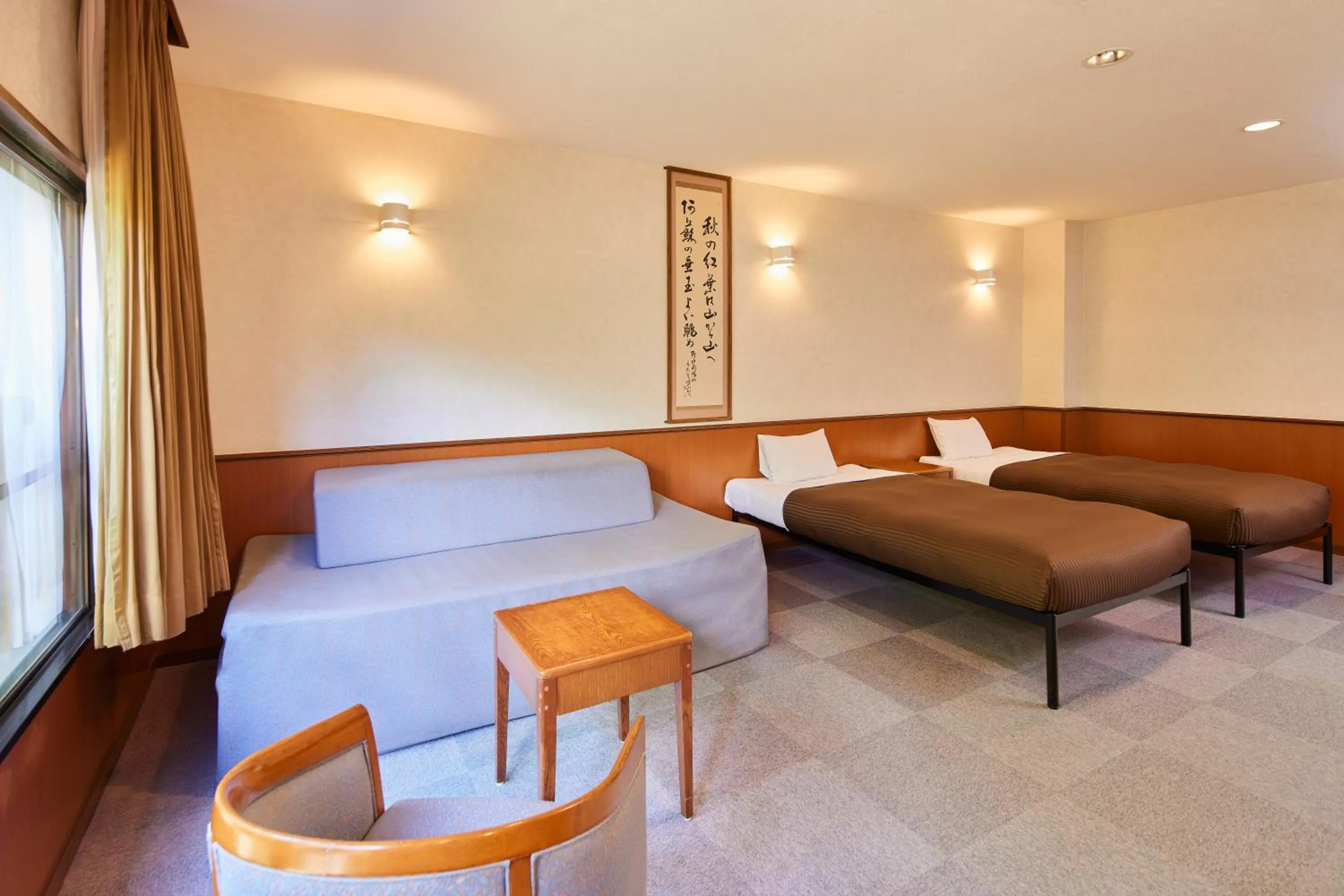 Bedroom in Kamenoi Hotel Aso Park Resort