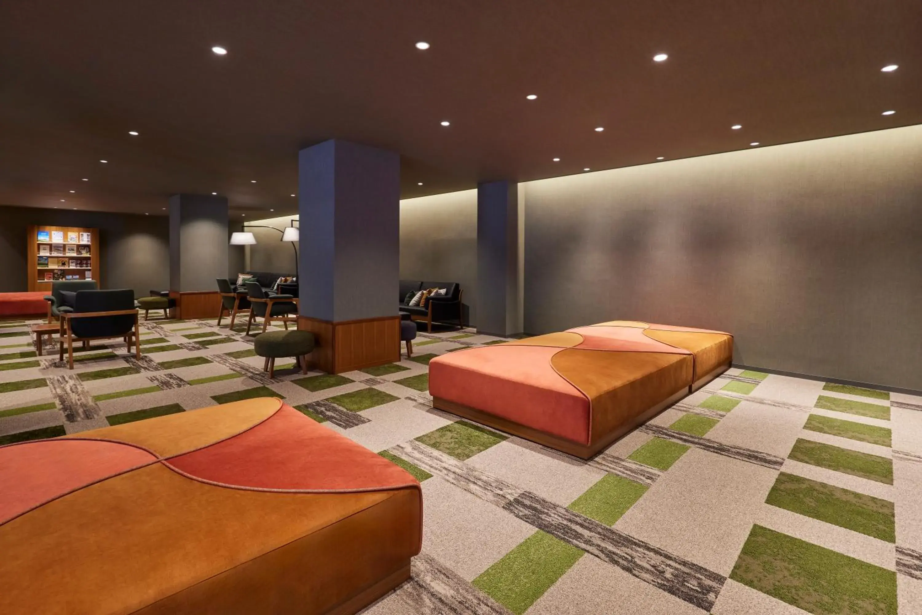 Lobby or reception in Kamenoi Hotel Aso Park Resort Lobby or reception in Kamenoi Hotel Aso Park Resort