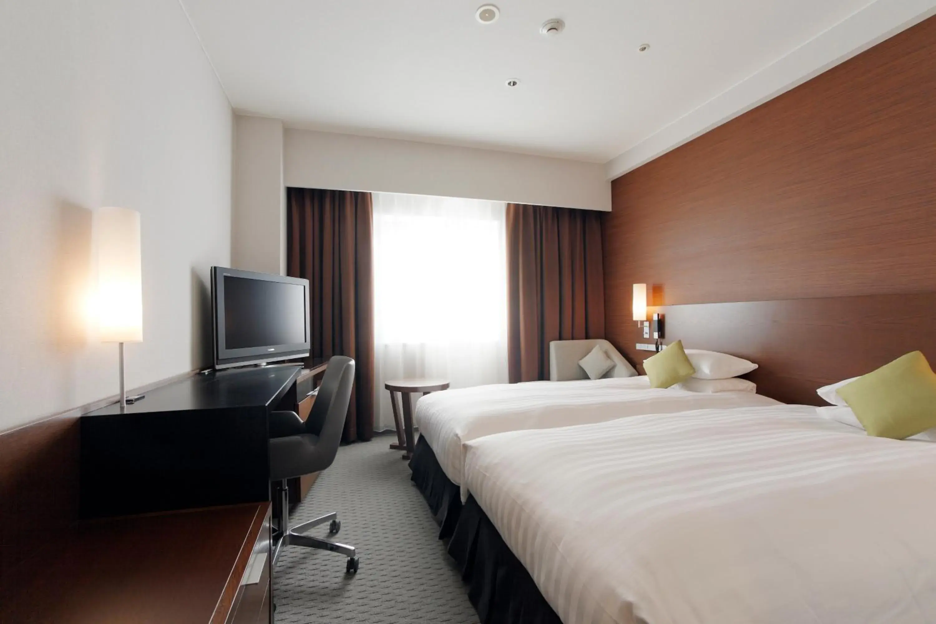 Photo of the whole room, Bed in Hakata Excel Hotel Tokyu Photo of the whole room, Bed in Hakata Excel Hotel Tokyu