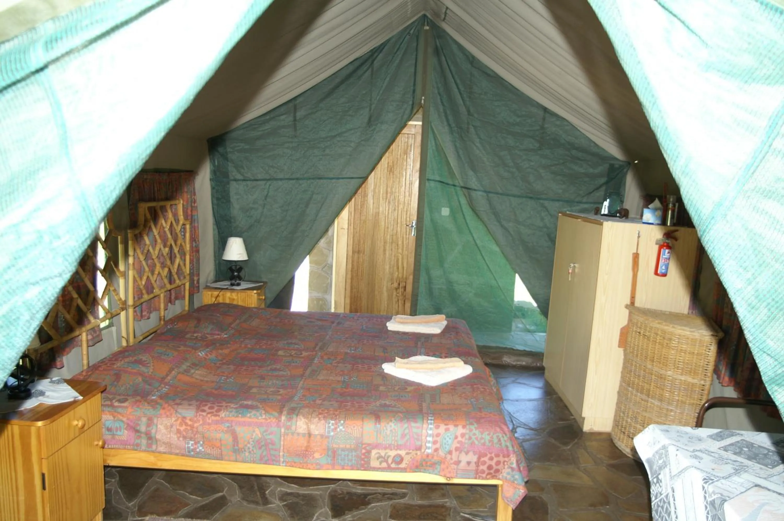Bed in Etusis Lodge