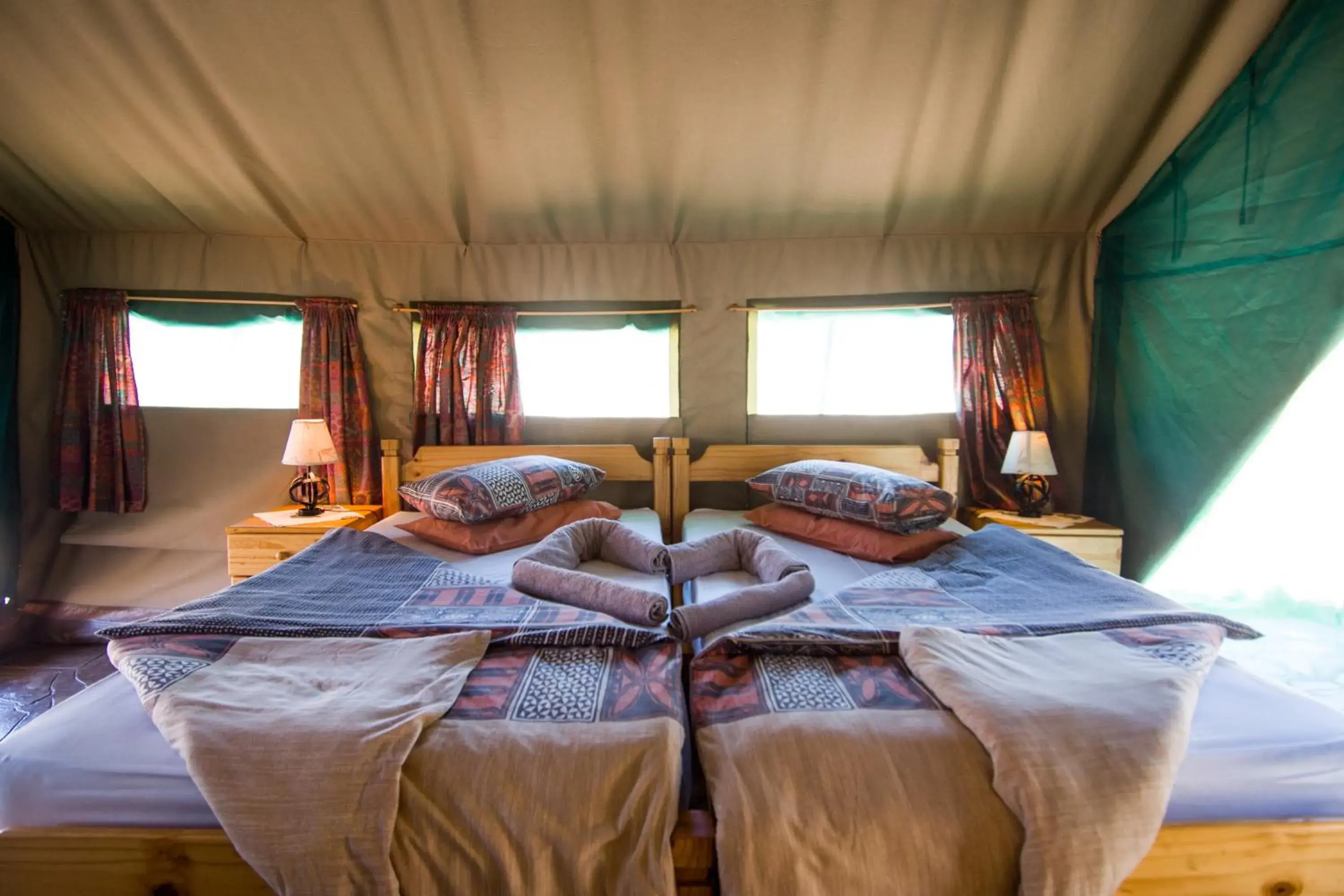 Bed in Etusis Lodge Bed in Etusis Lodge