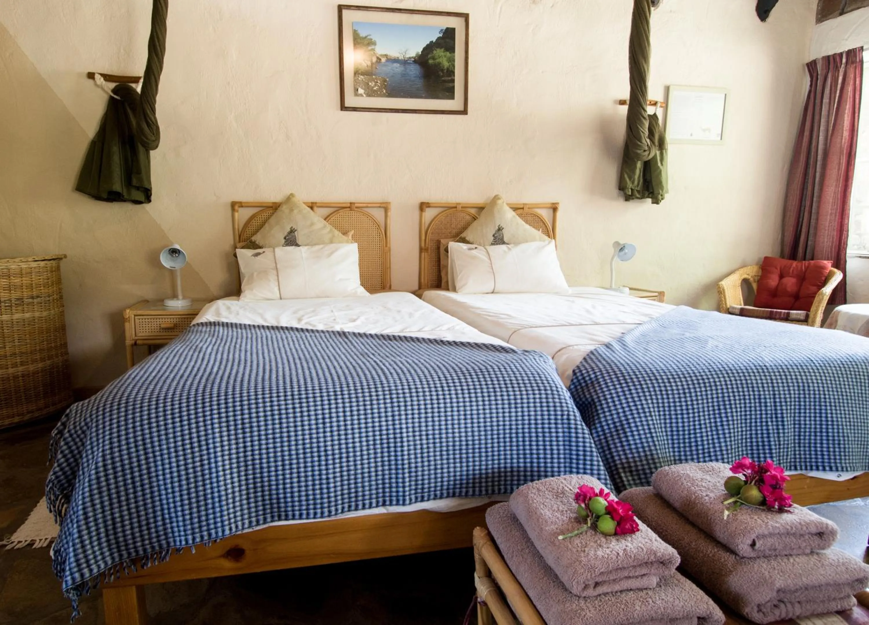 Bed in Etusis Lodge