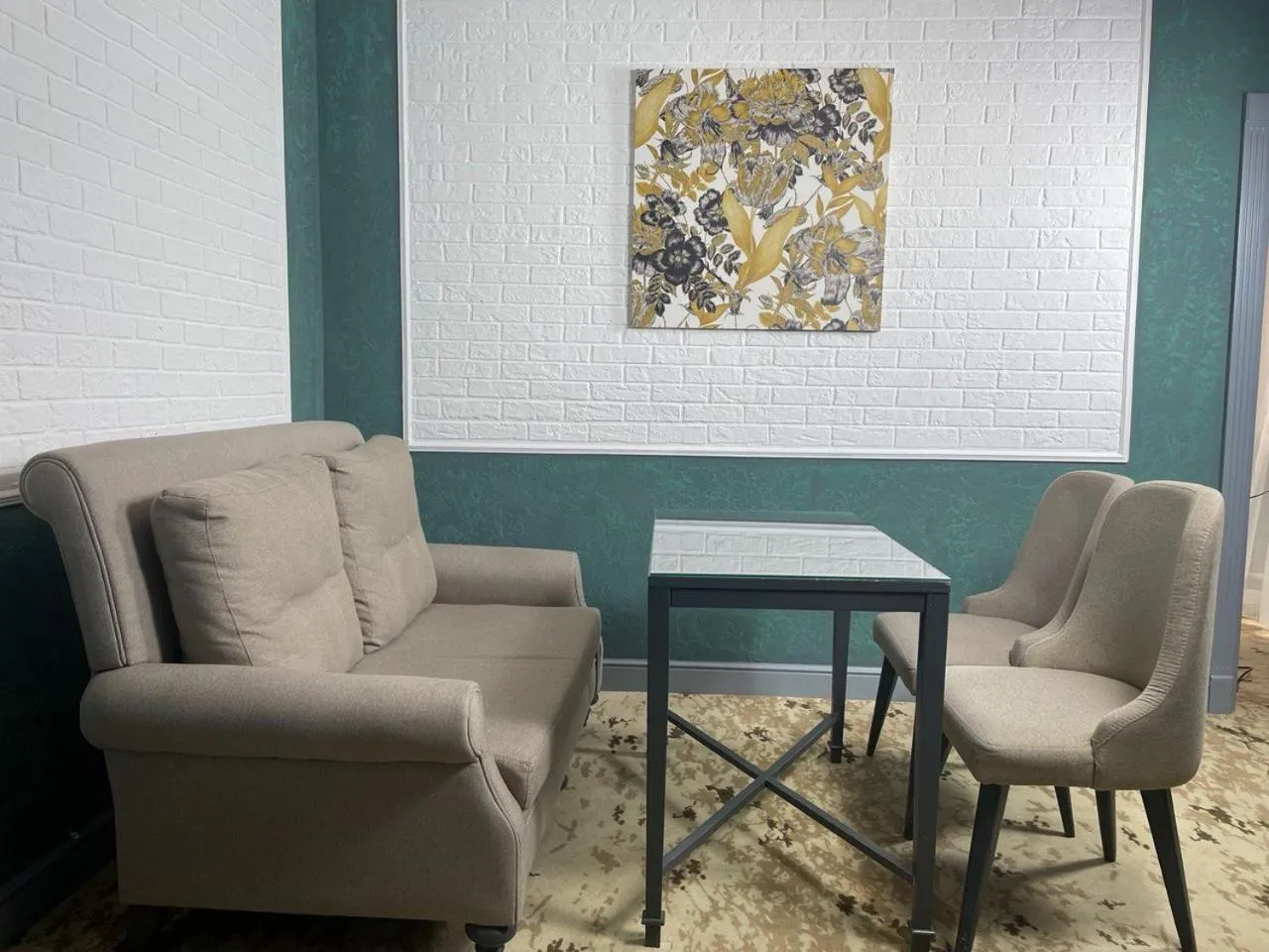 Seating Area in Teatro Rooms Hotel