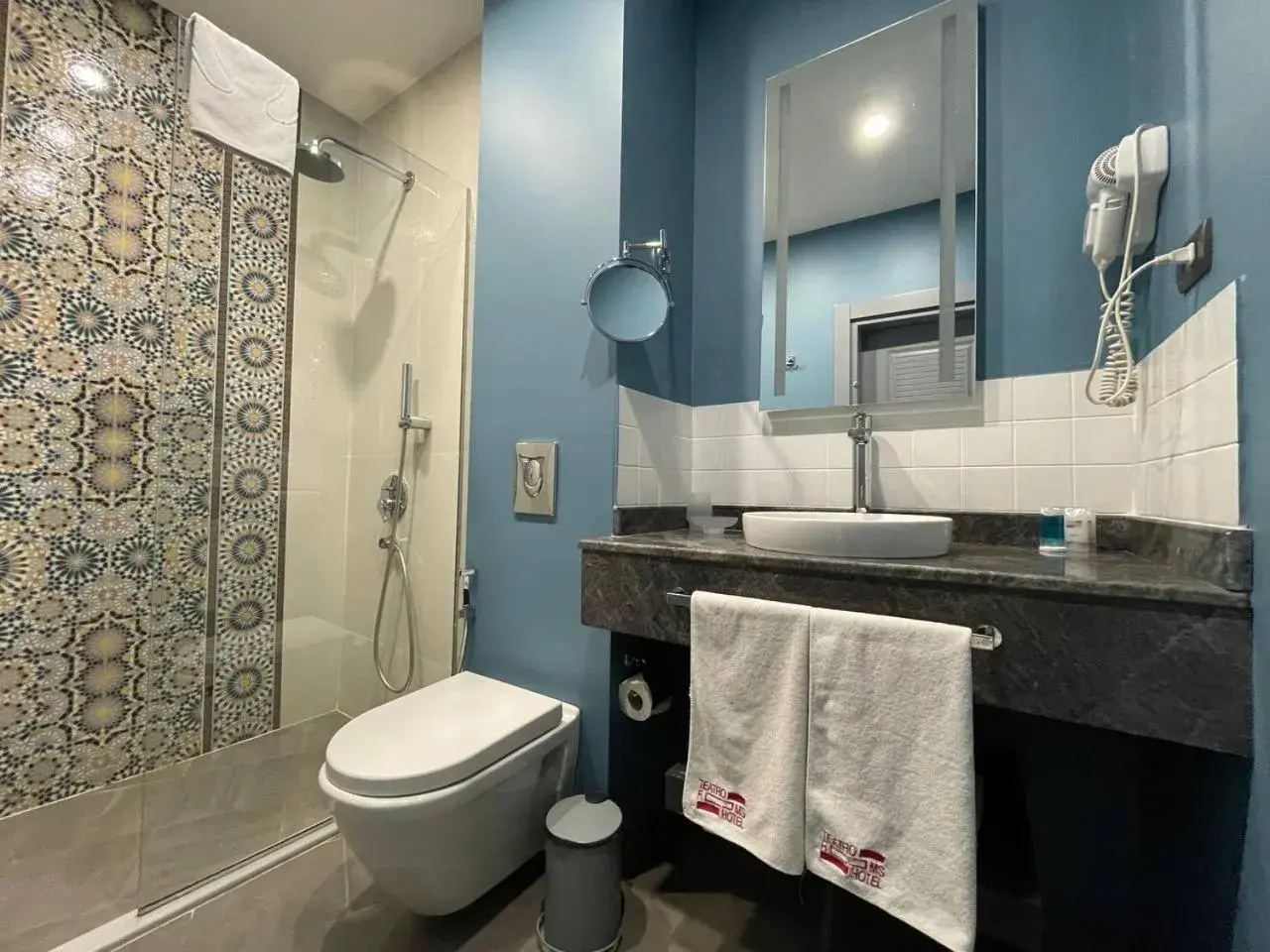 Bathroom in Teatro Rooms Hotel Bathroom in Teatro Rooms Hotel