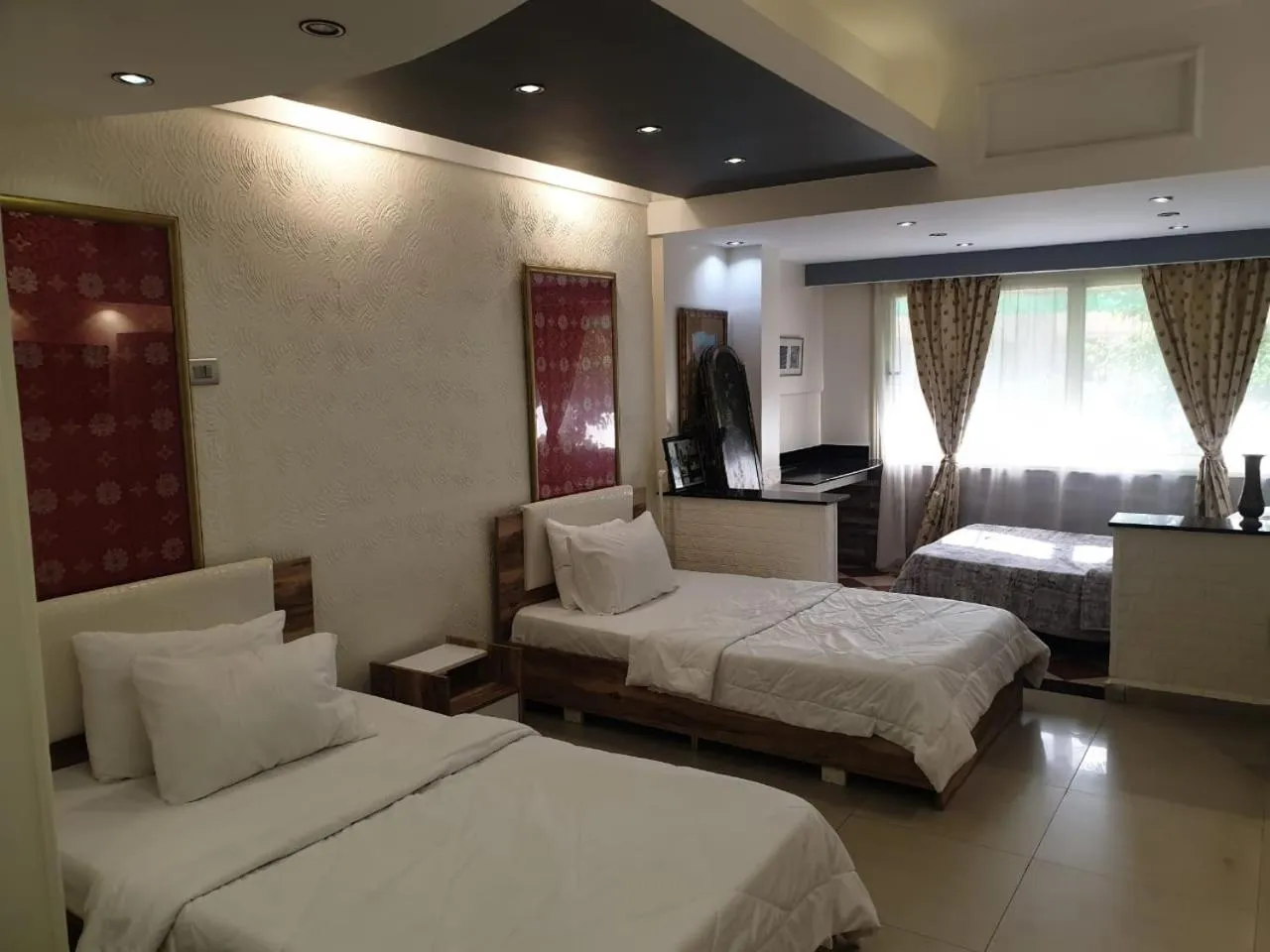 Bed in Alexander The Great Hotel