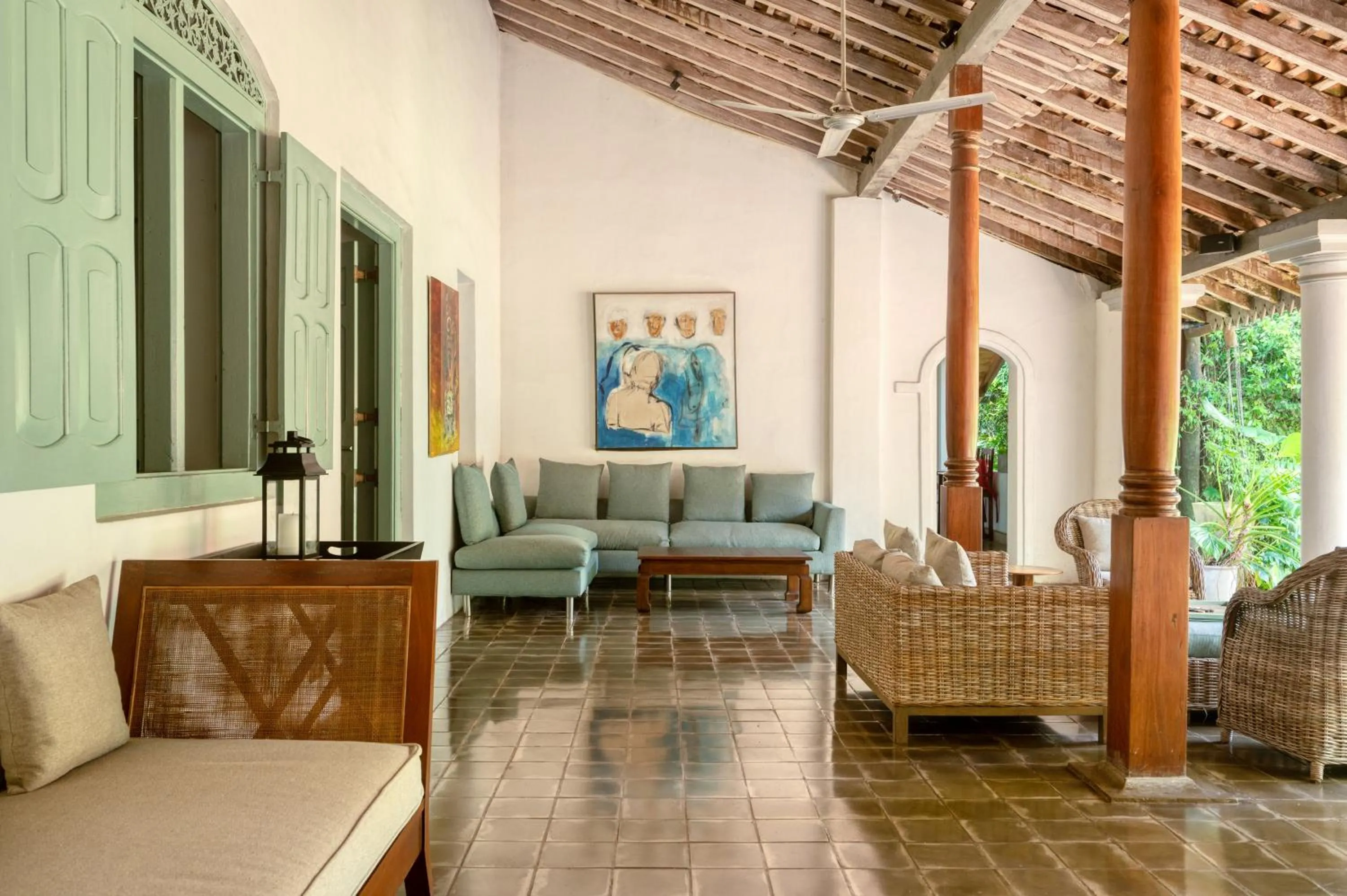 Seating area in Wallawwa