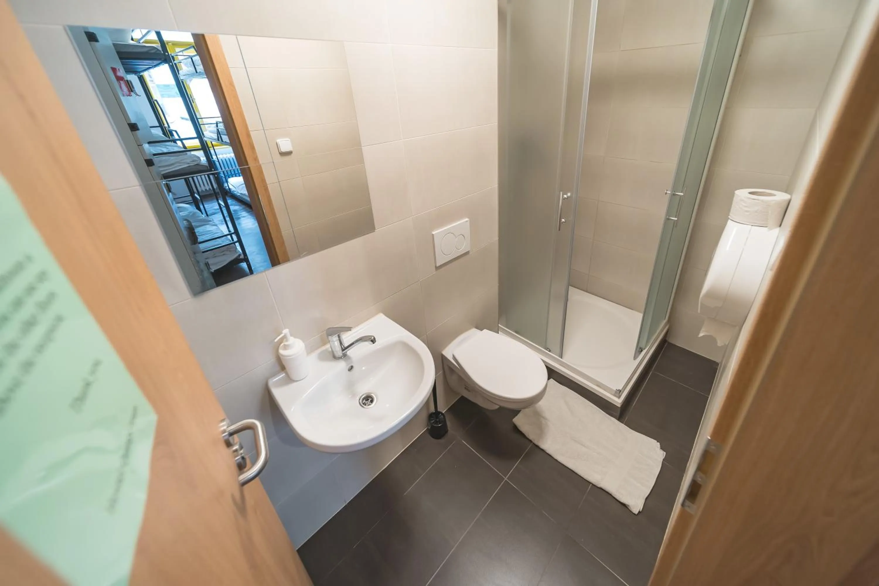 Shower in Hostel Orange