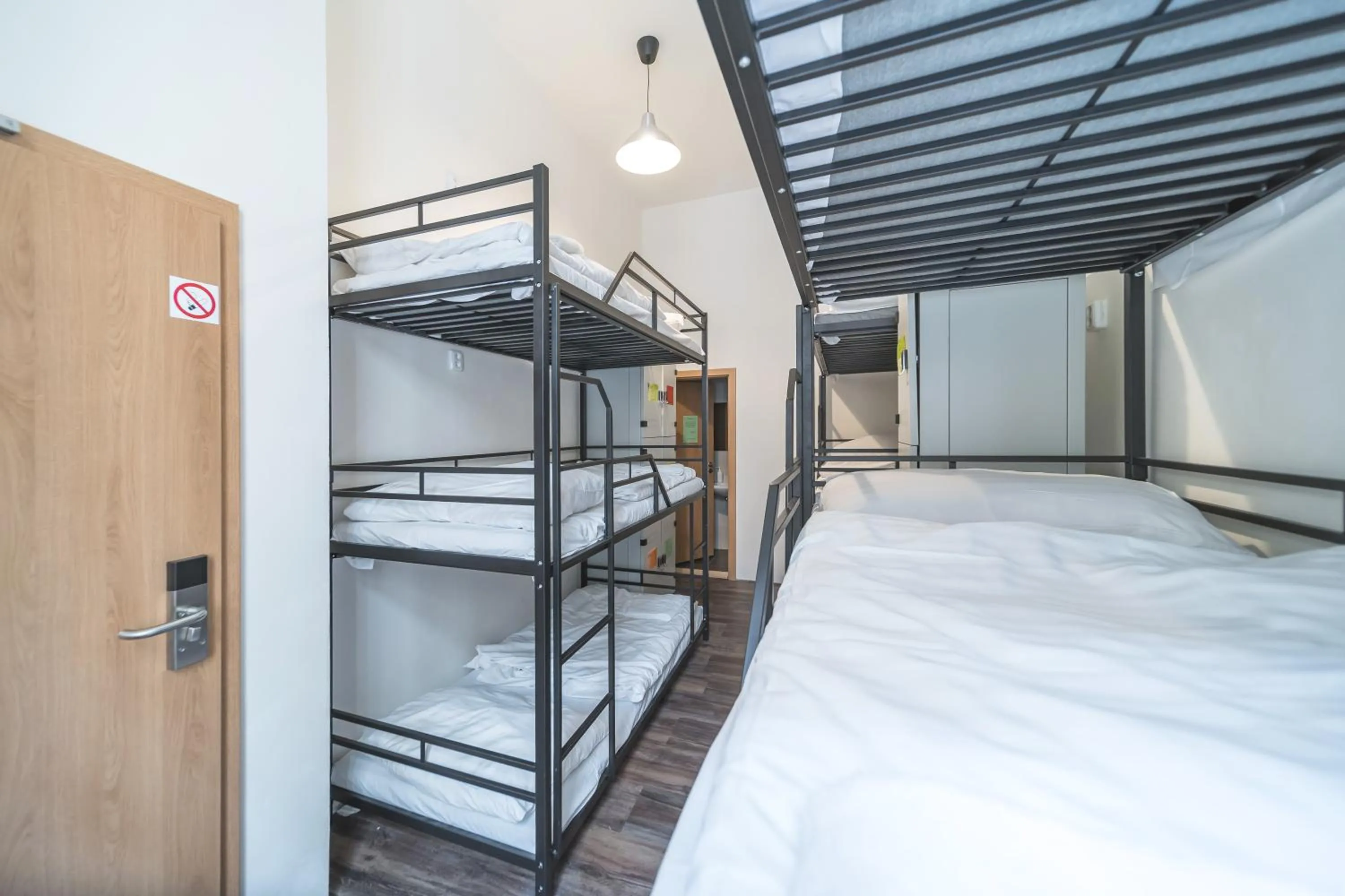 Bedroom, Bed in Hostel Orange