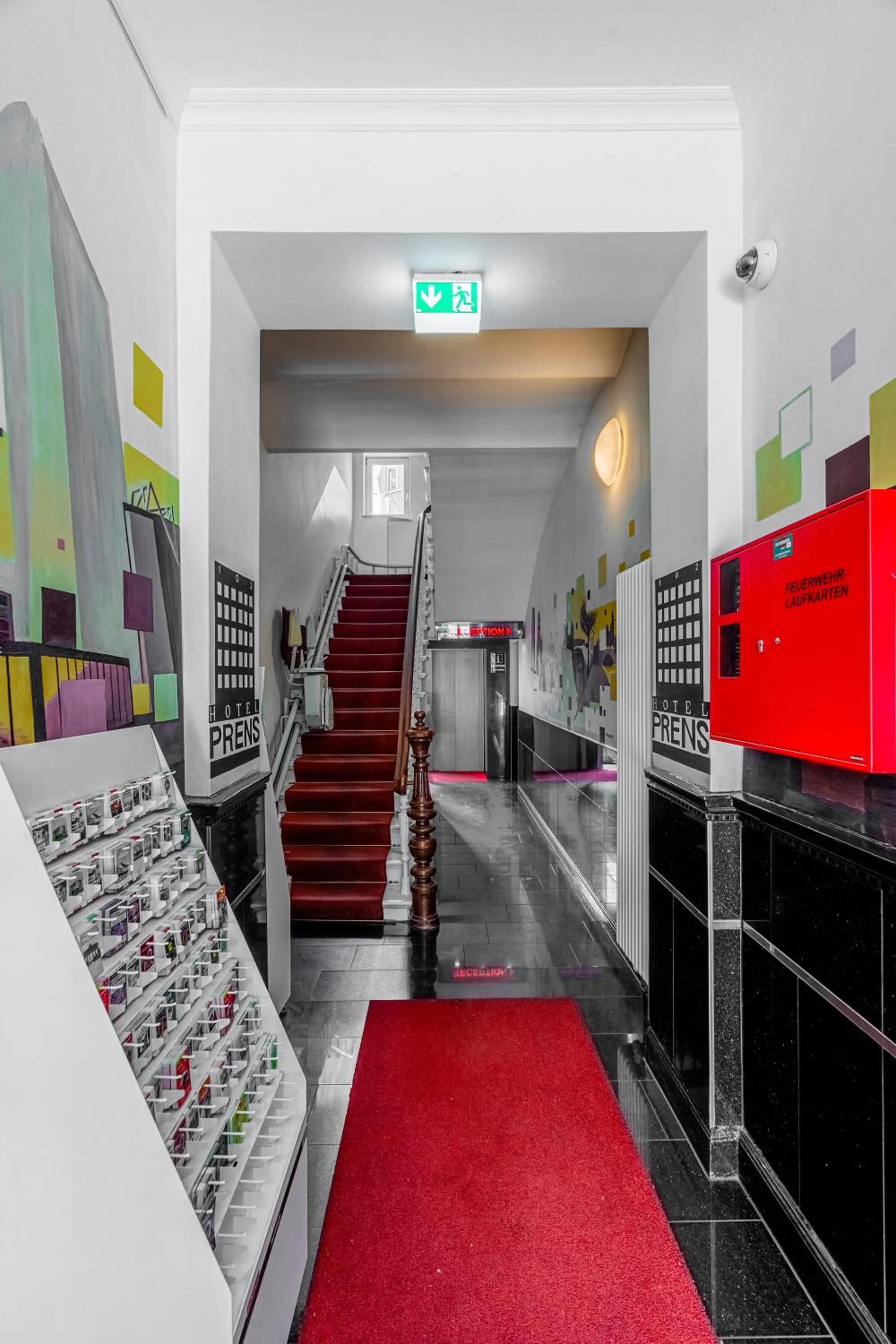 Property building in Hotel Prens Berlin