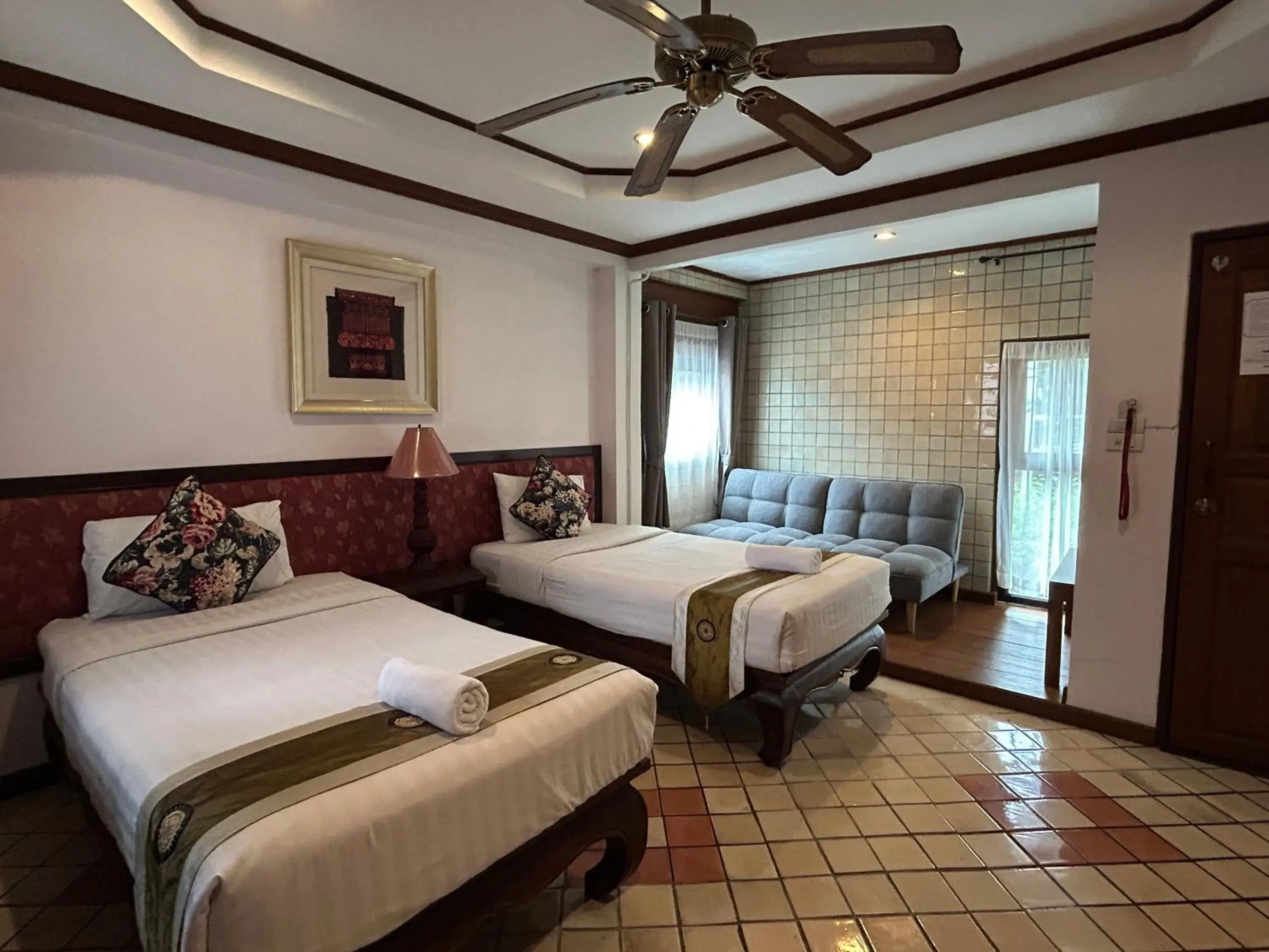 Superior Twin with Balcony in Pha Thai House Superior Twin with Balcony in Pha Thai House