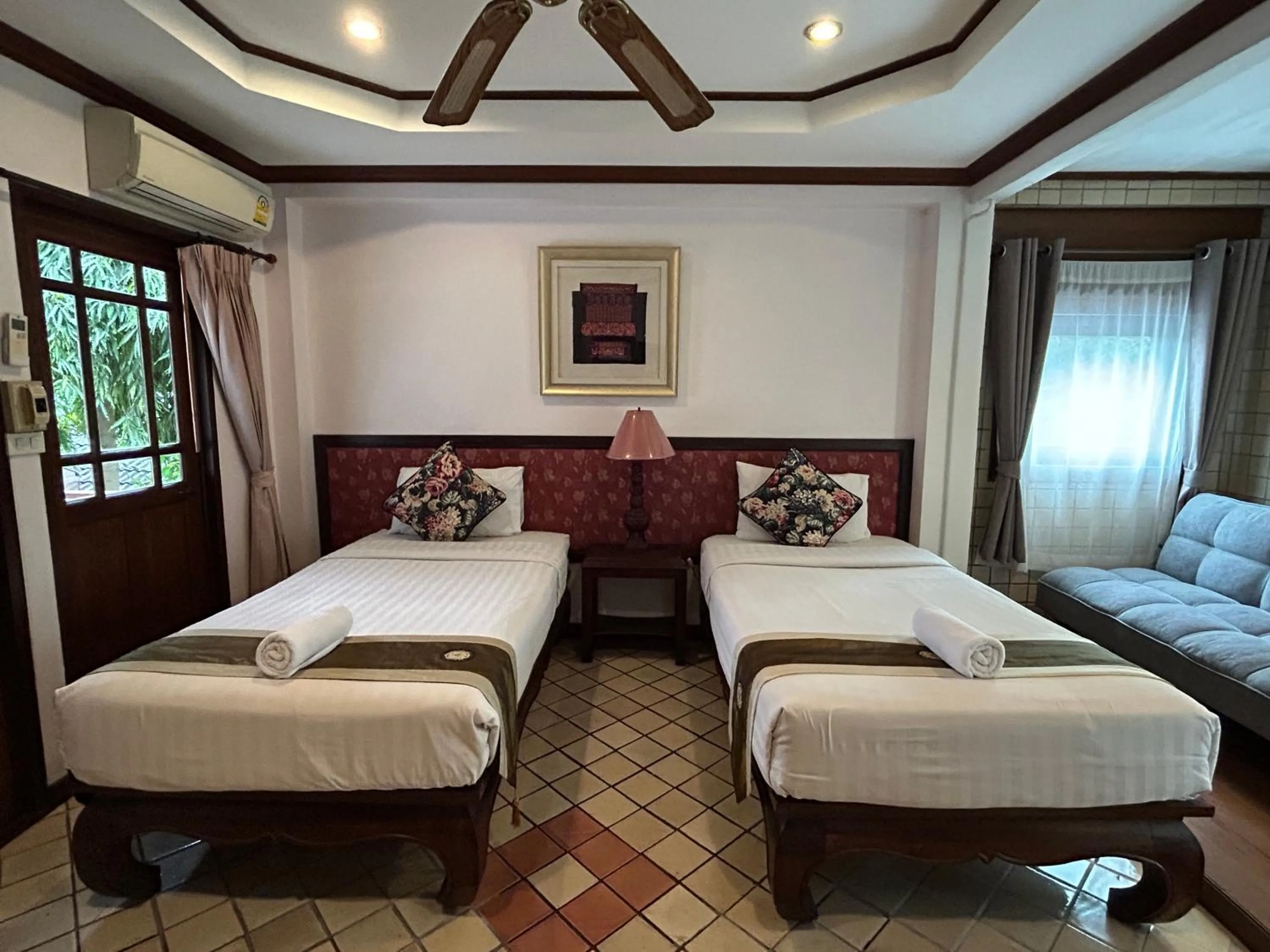 Bedroom, Bed in Pha Thai House