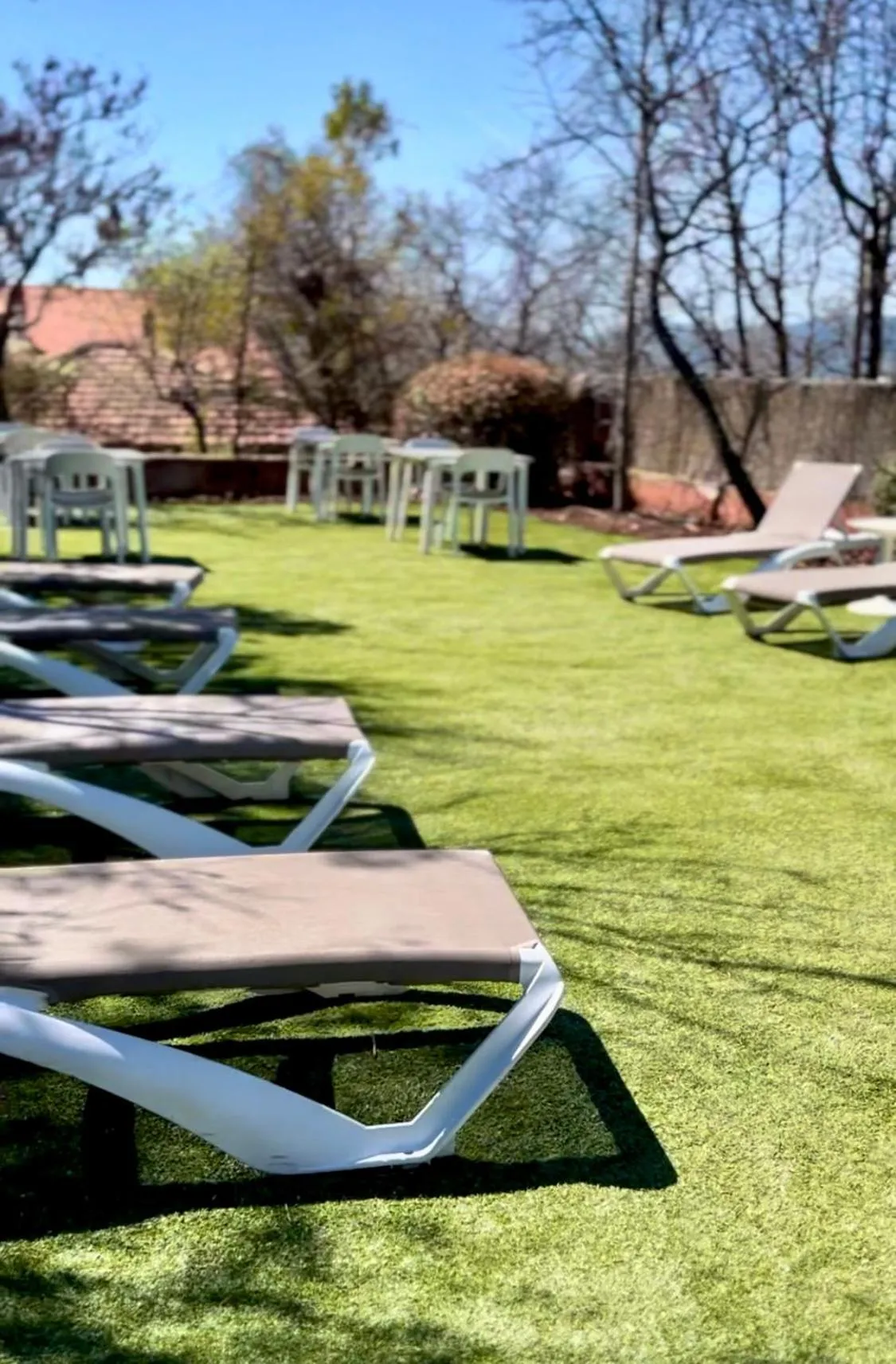 Garden view in Luces del Poniente