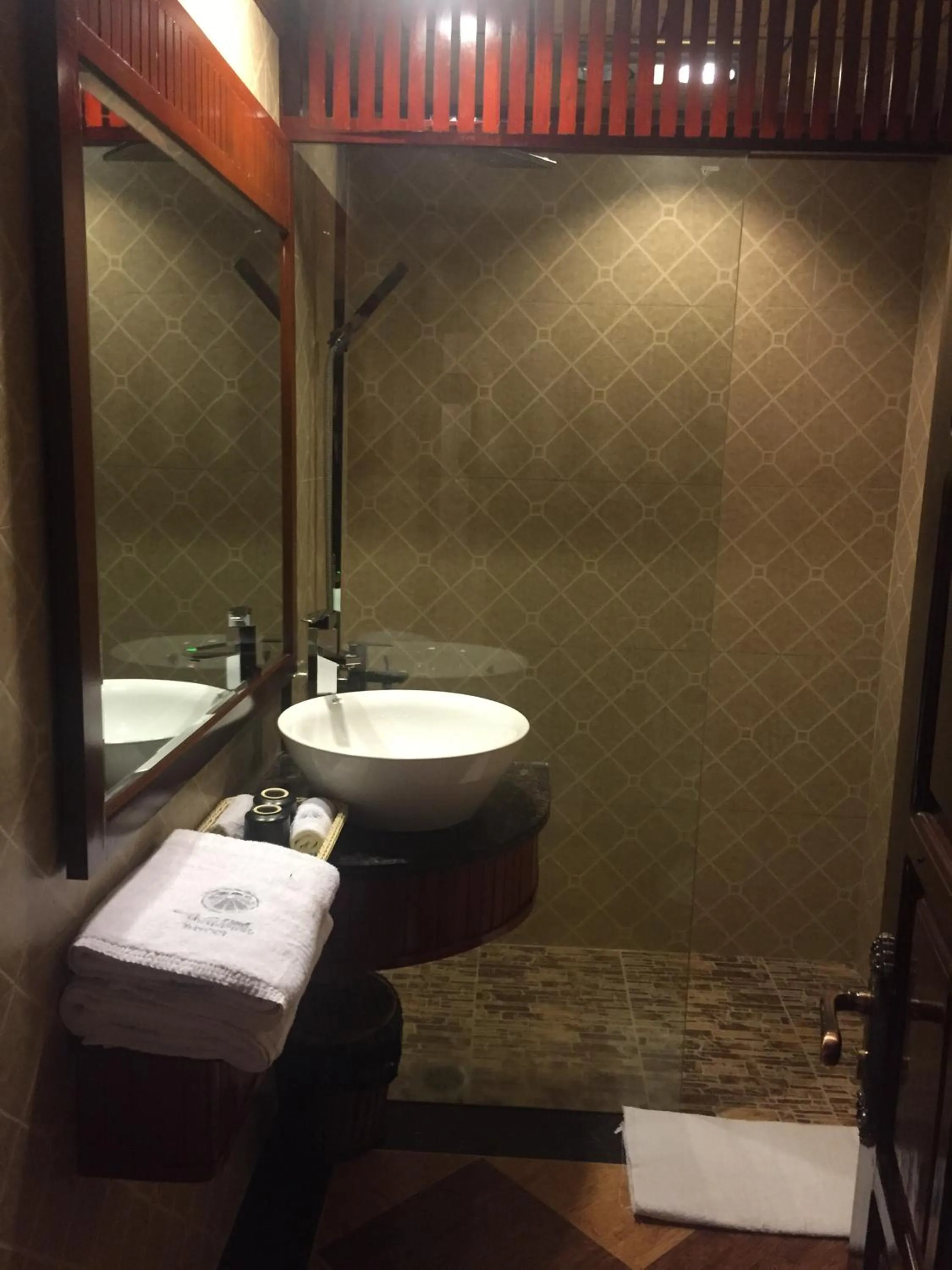 Decorative detail in Thai Binh Sapa Hotel