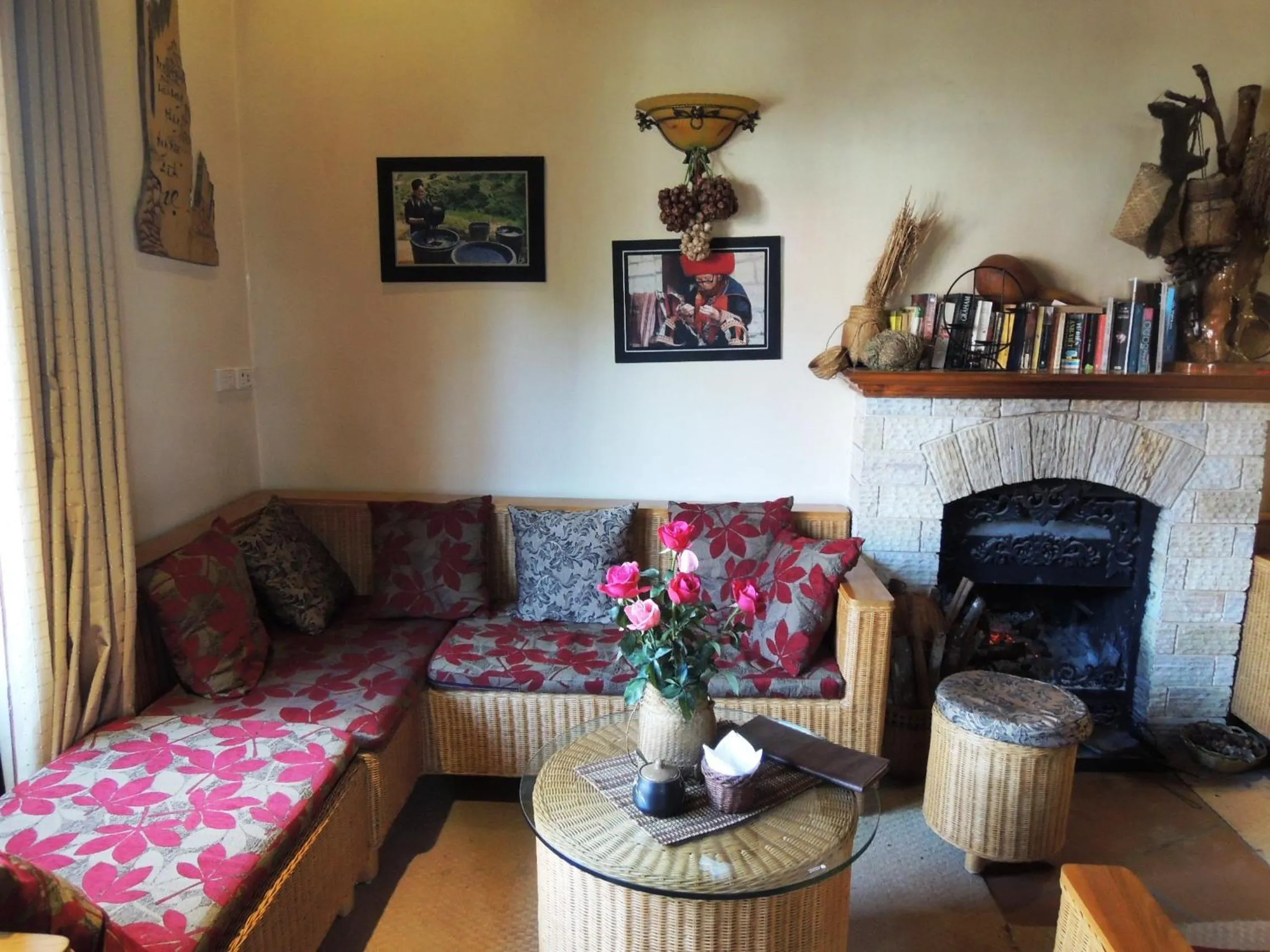 Dining area in Thai Binh Sapa Hotel