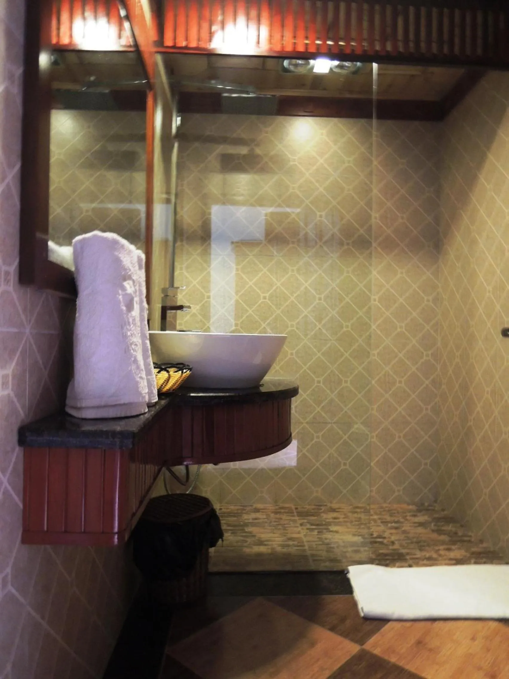 Bathroom in Thai Binh Sapa Hotel