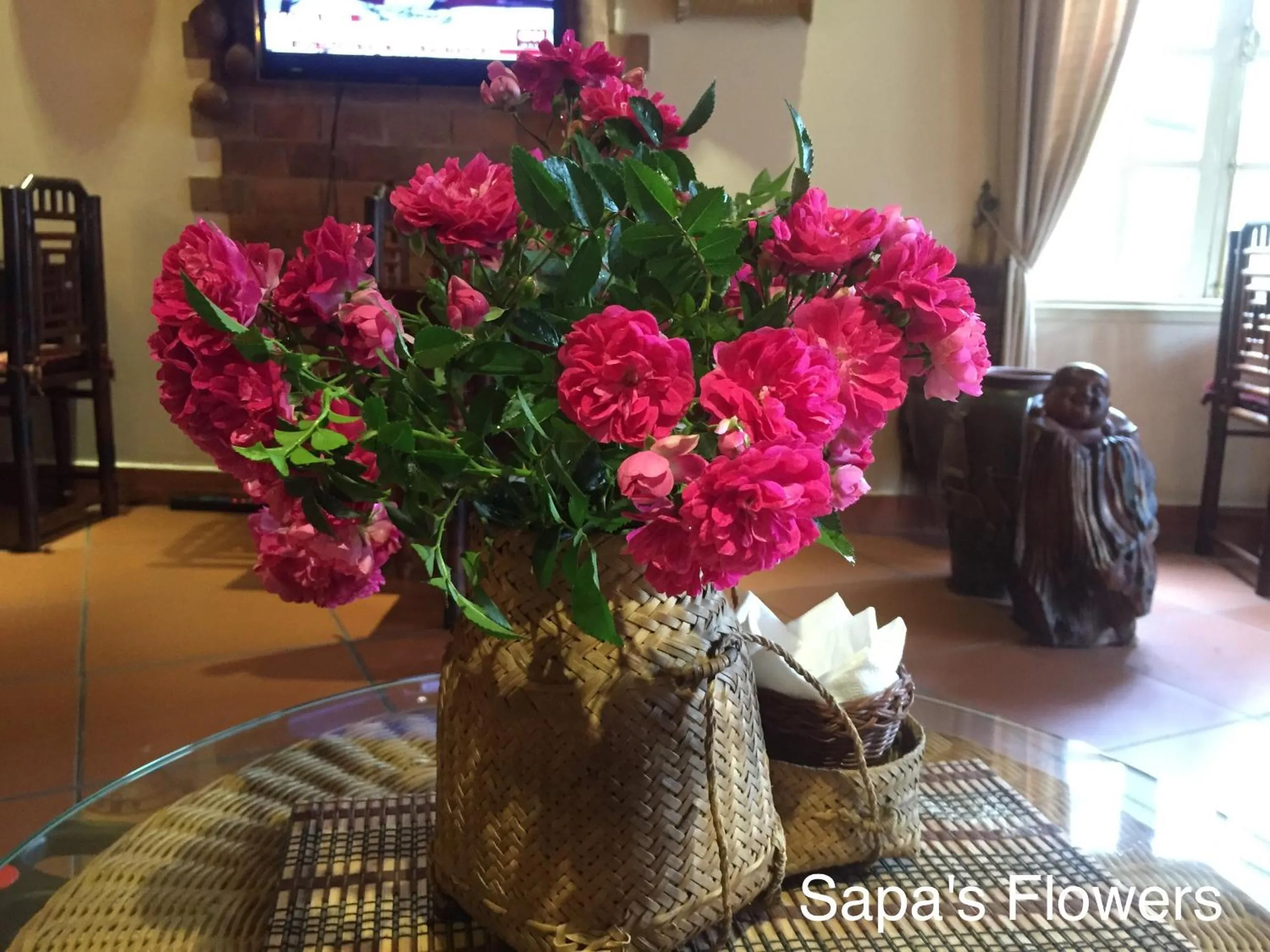 Text overlay in Thai Binh Sapa Hotel