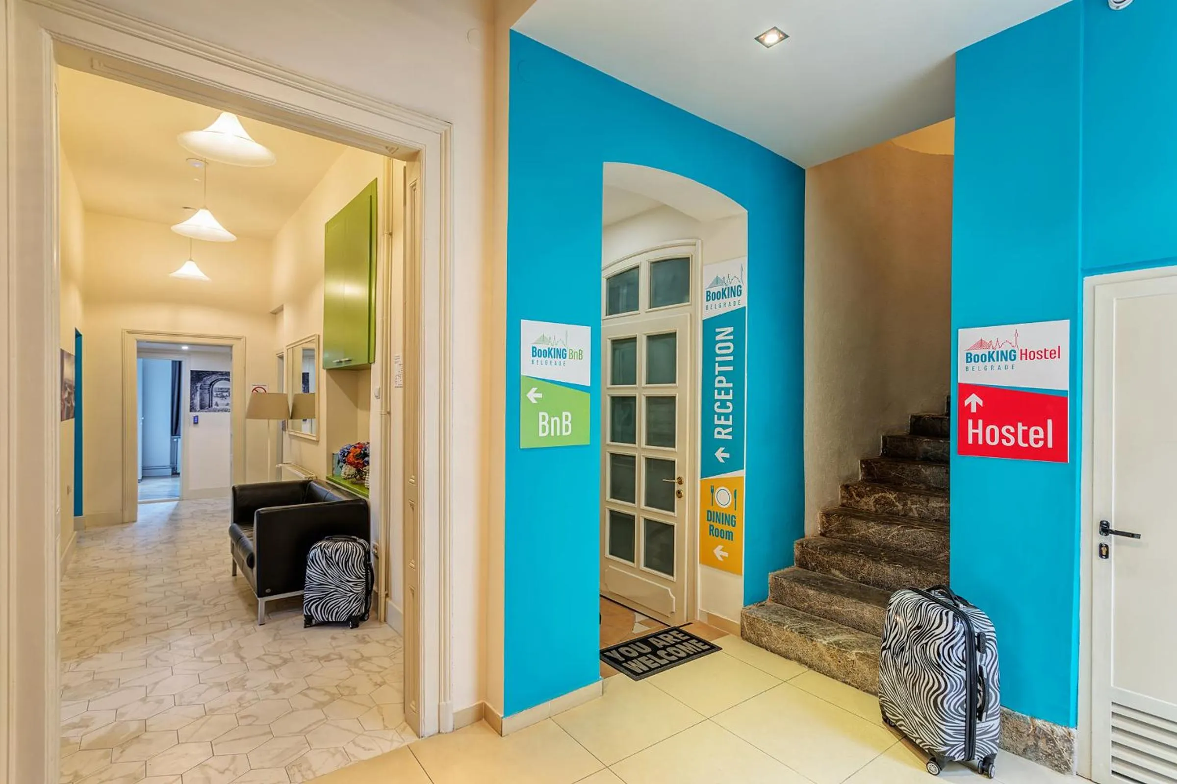 Property building in Booking BnB