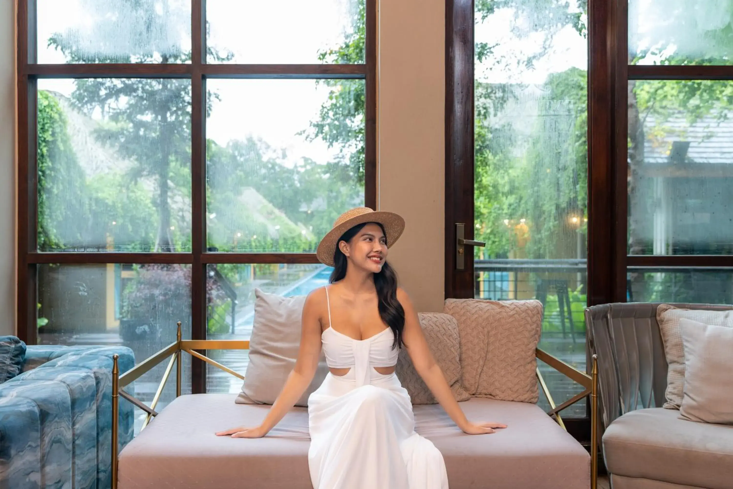 Lobby or reception in Khum Damnoen Resort Lobby or reception in Khum Damnoen Resort