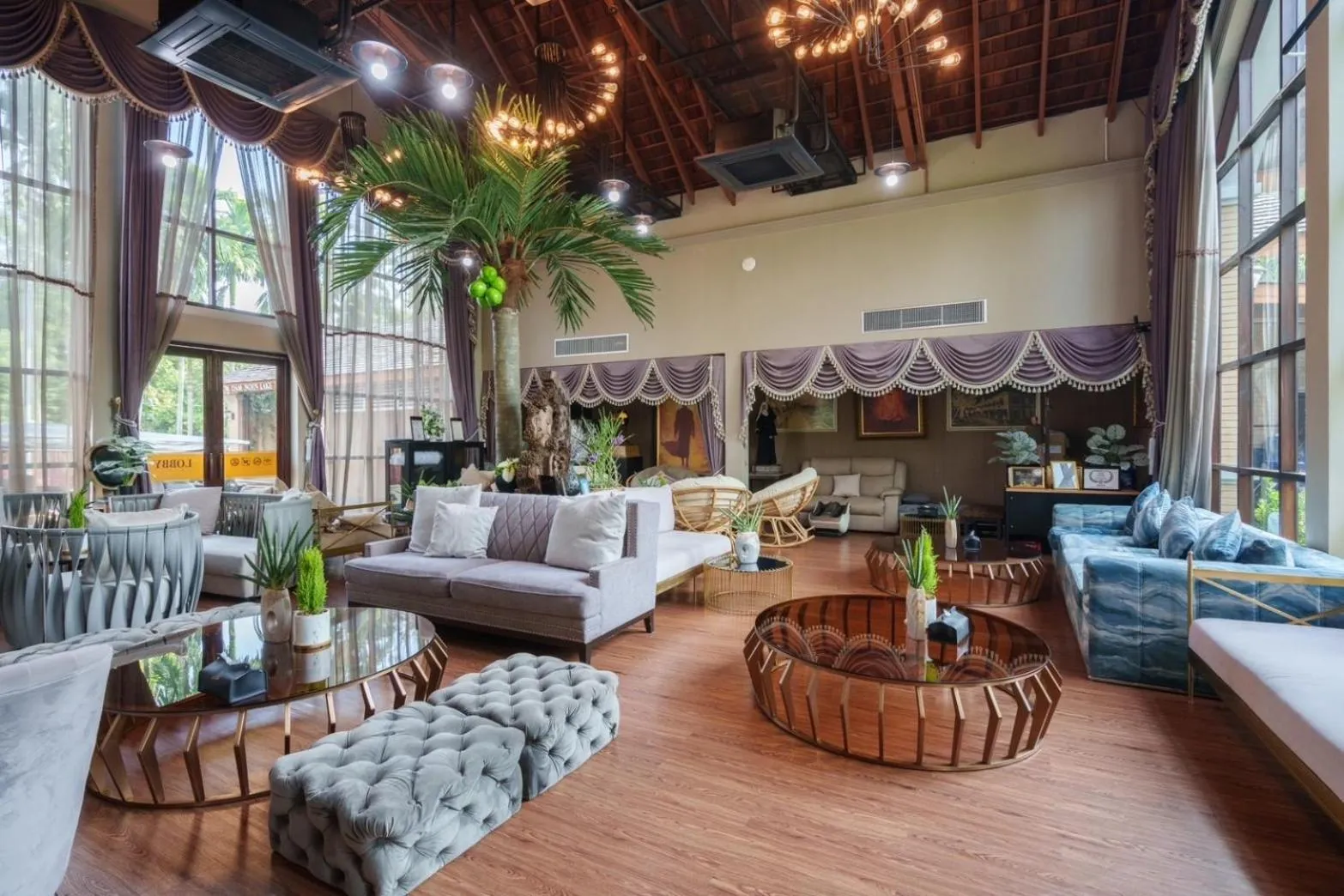 Lobby or reception in Khum Damnoen Resort