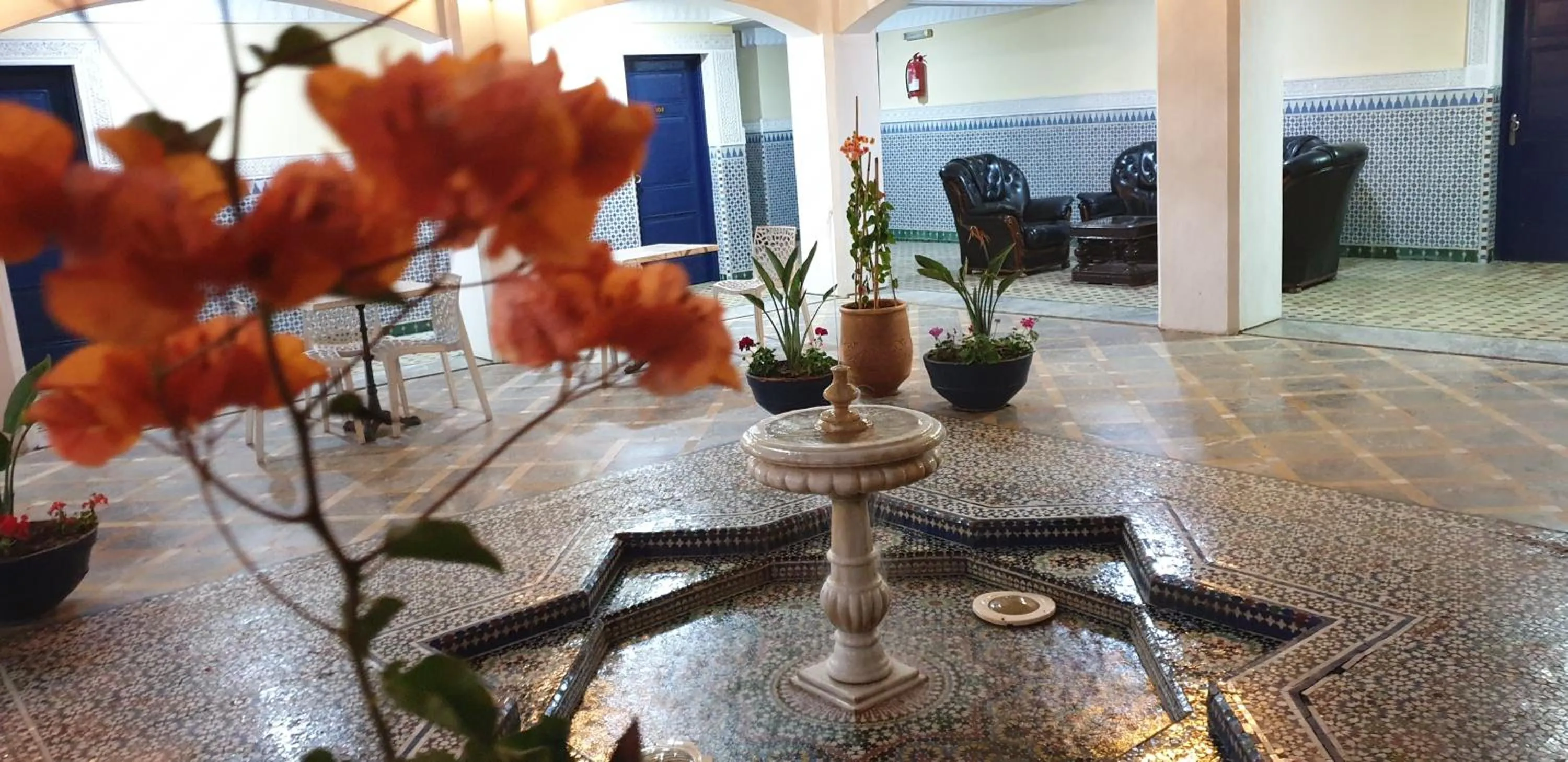 Patio in Hotel Batha